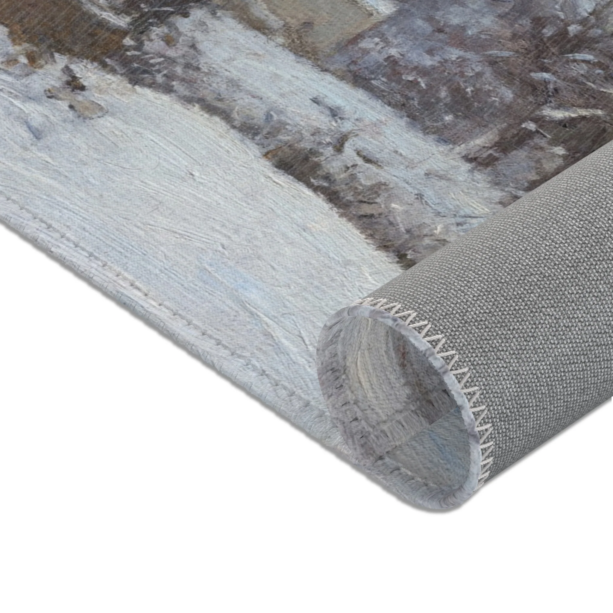 Camille Pissarro - Snow at Louveciennes | Area Rug - Image 14