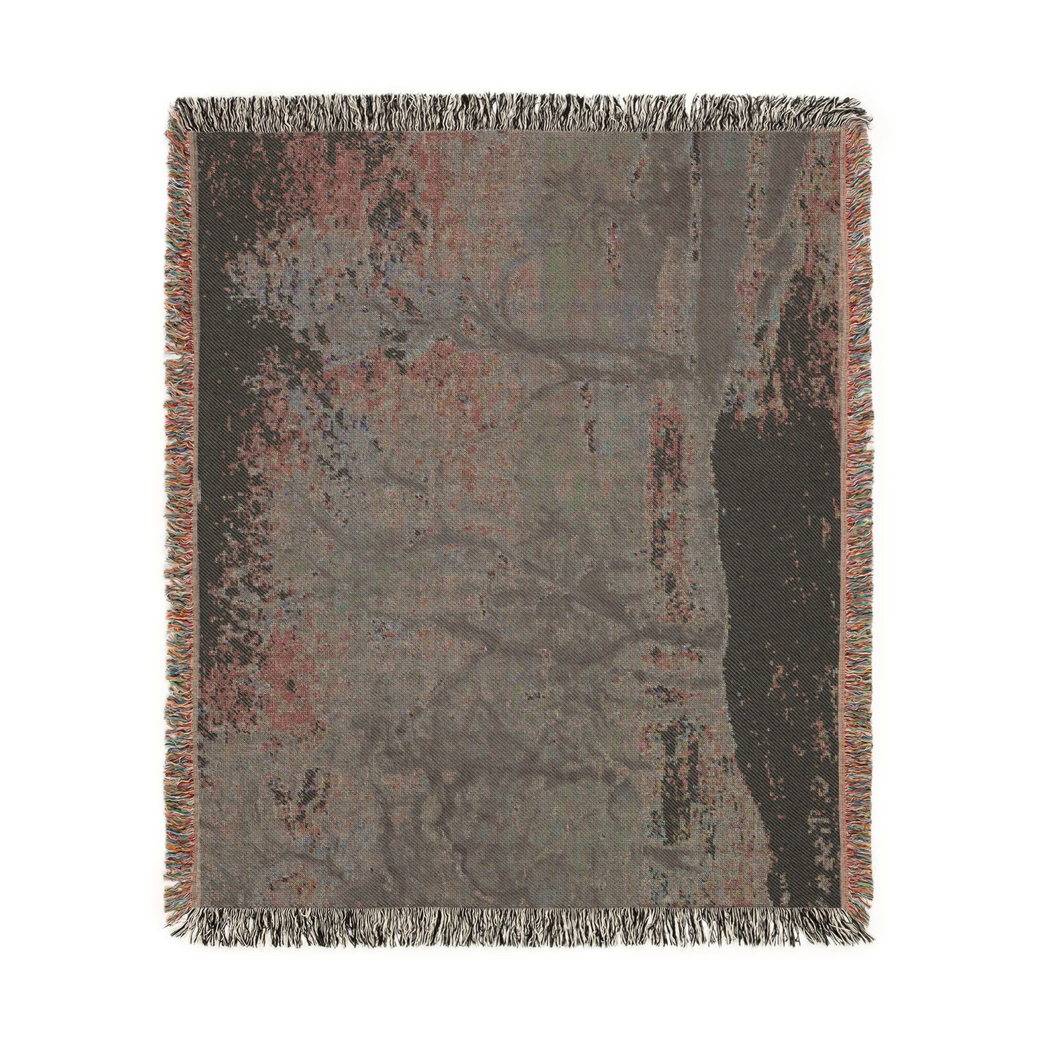 Camille Pissarro - Snow at Louveciennes | Woven Tapestry Blanket - Image 9