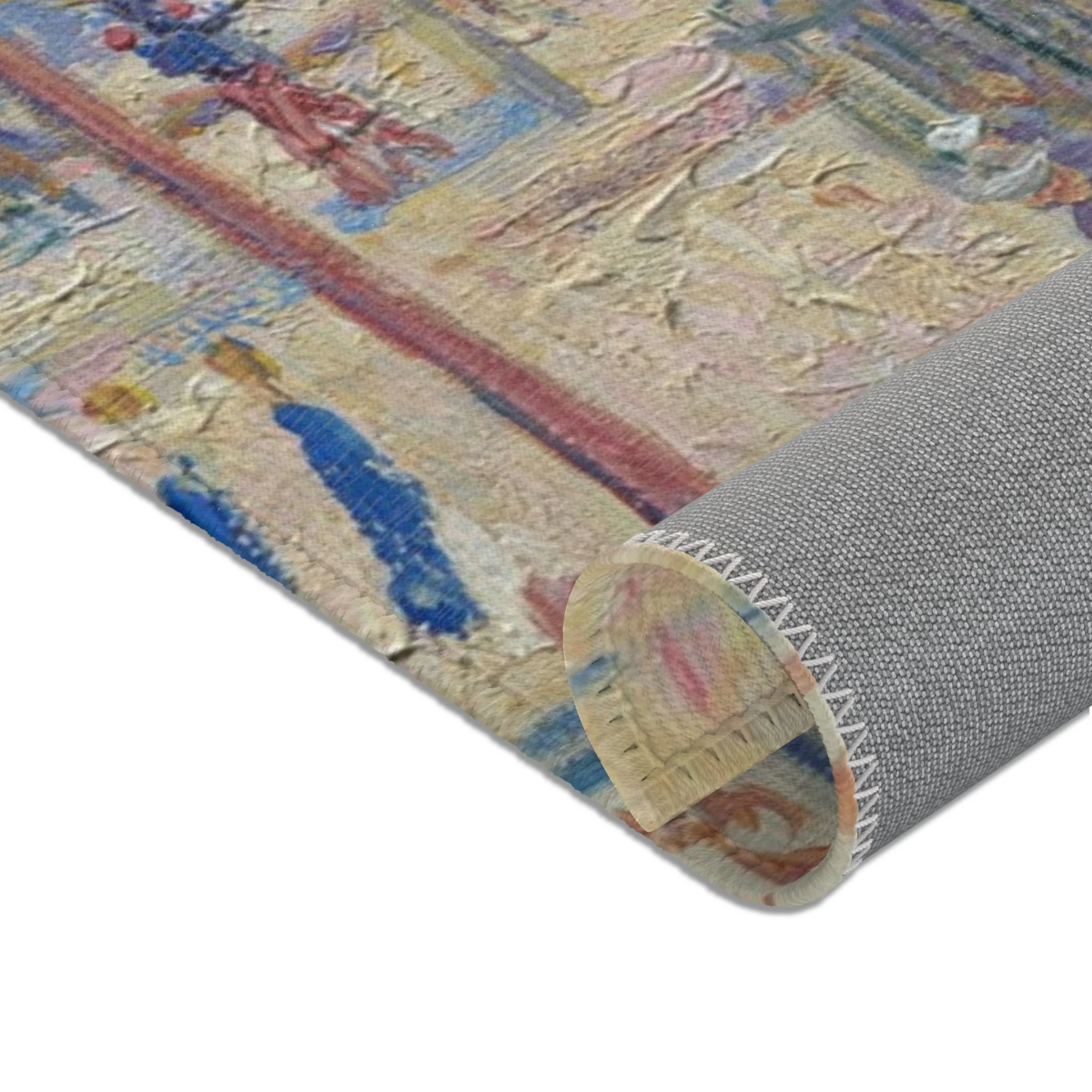 Camille Pissarro - The Place du Havre, Paris | Area Rug - Image 12