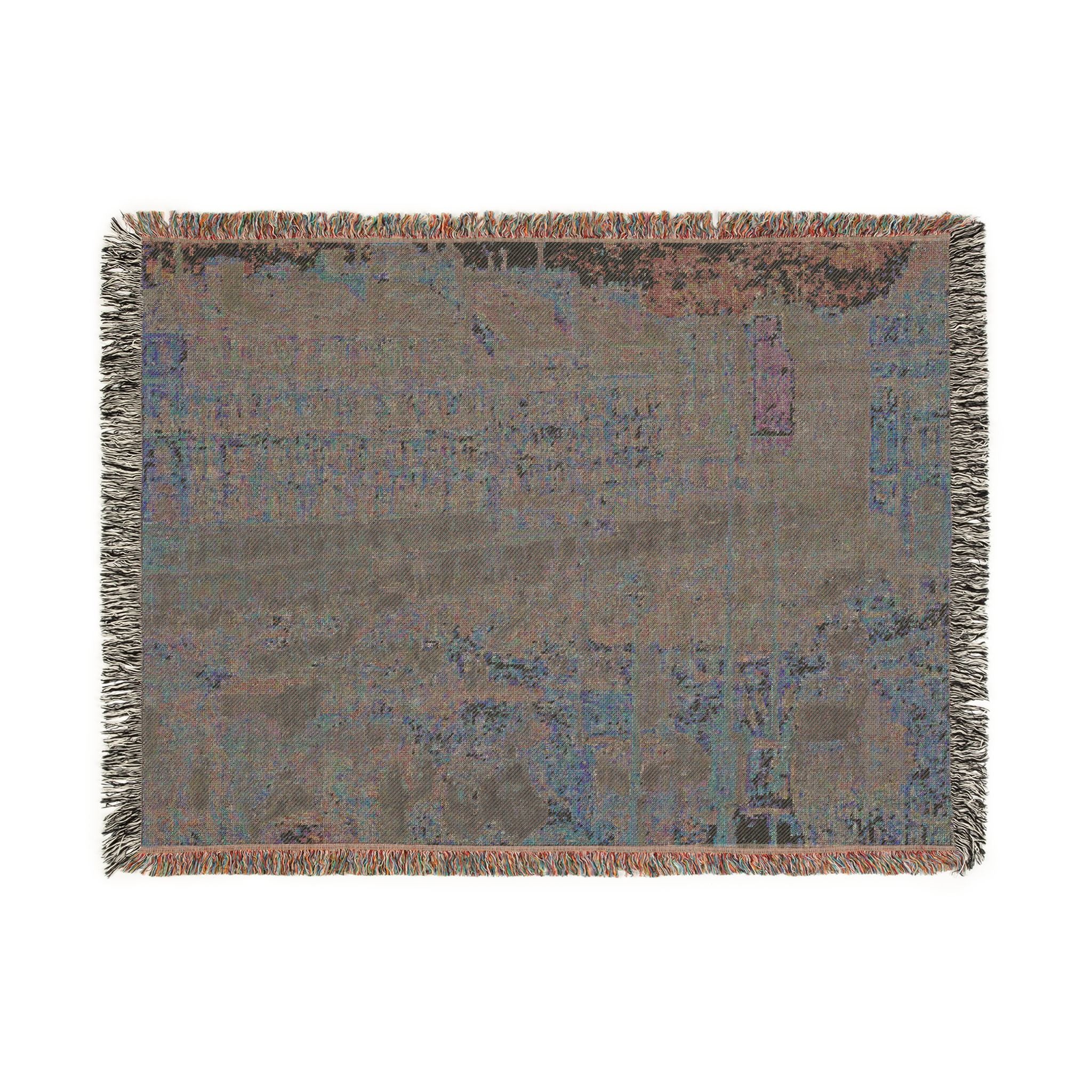 Camille Pissarro - The Place du Havre, Paris | Woven Tapestry Blanket - Image 12