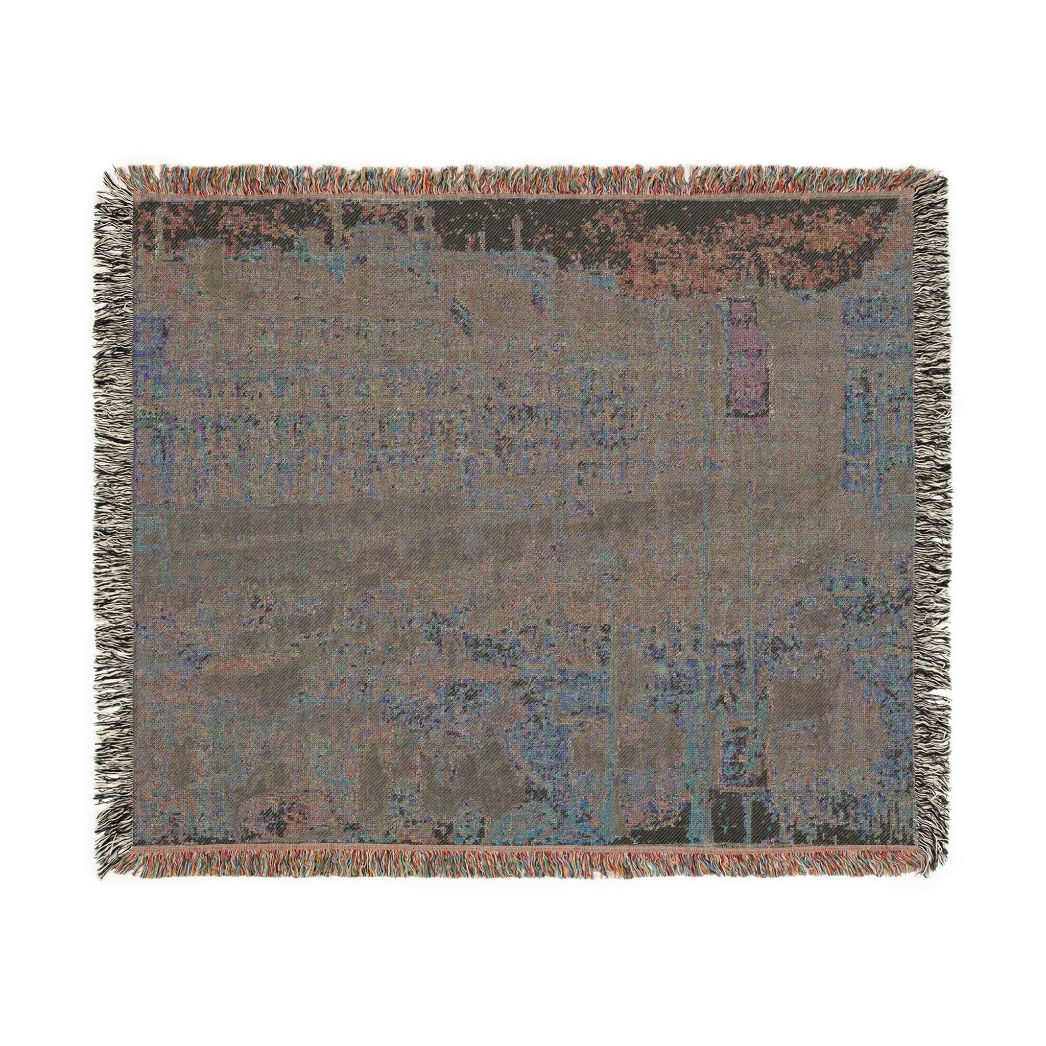 Camille Pissarro - The Place du Havre, Paris | Woven Tapestry Blanket - Image 8