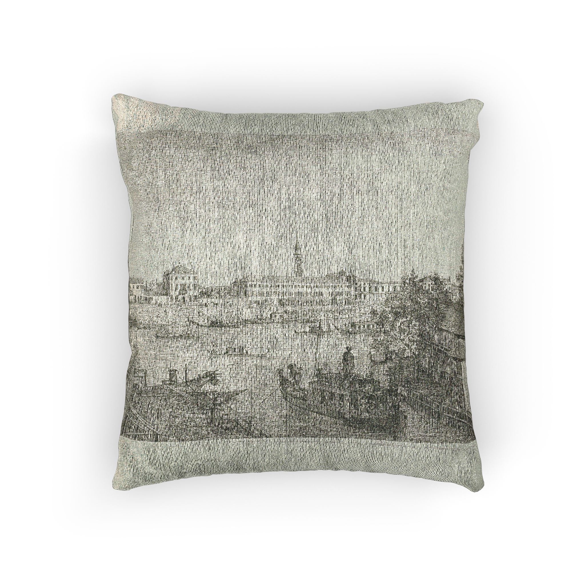 Canaletto - Ale Porto del Dolo | Woven Pillow - Image 3