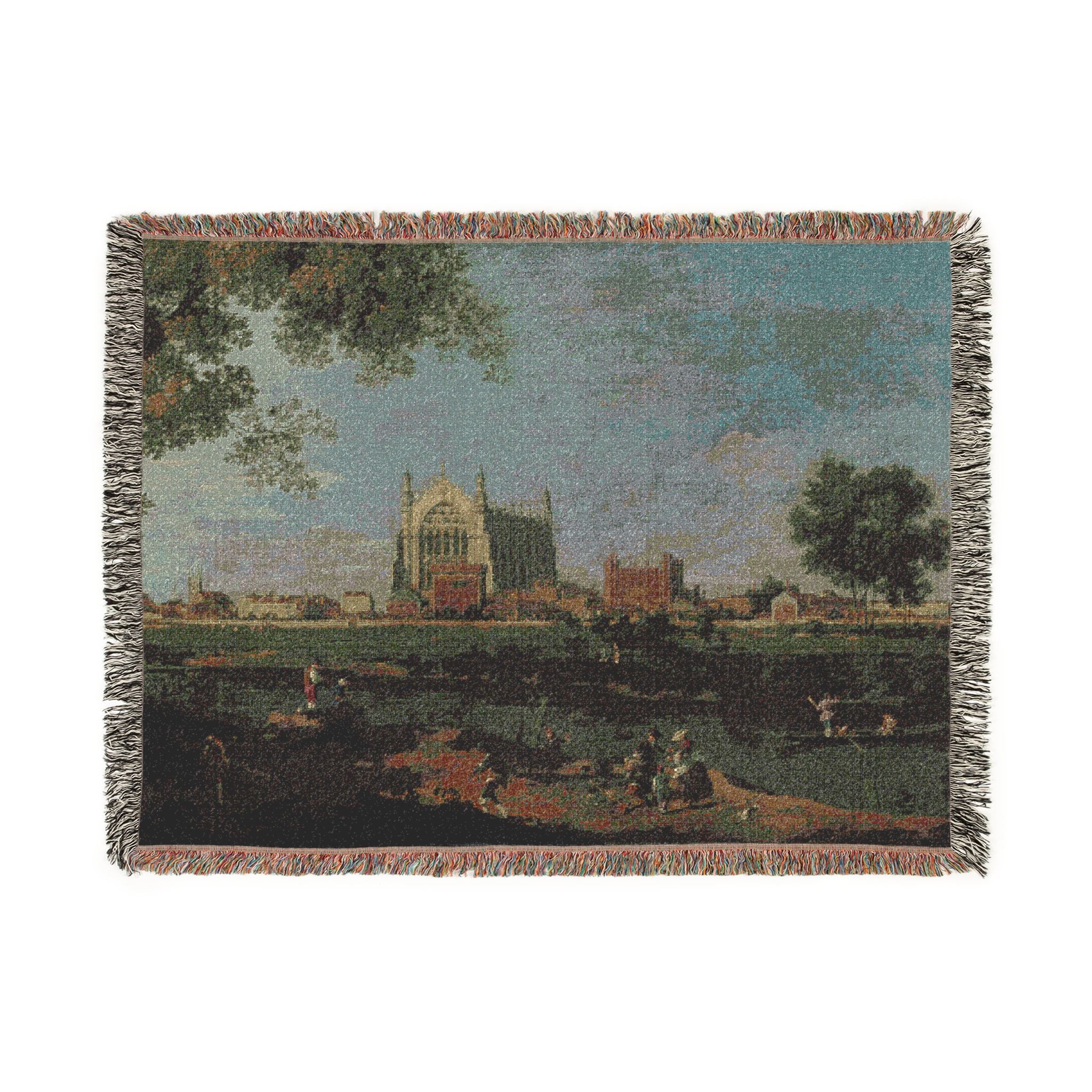 Canaletto (II) 005 | Woven Tapestry Blanket - Image 10