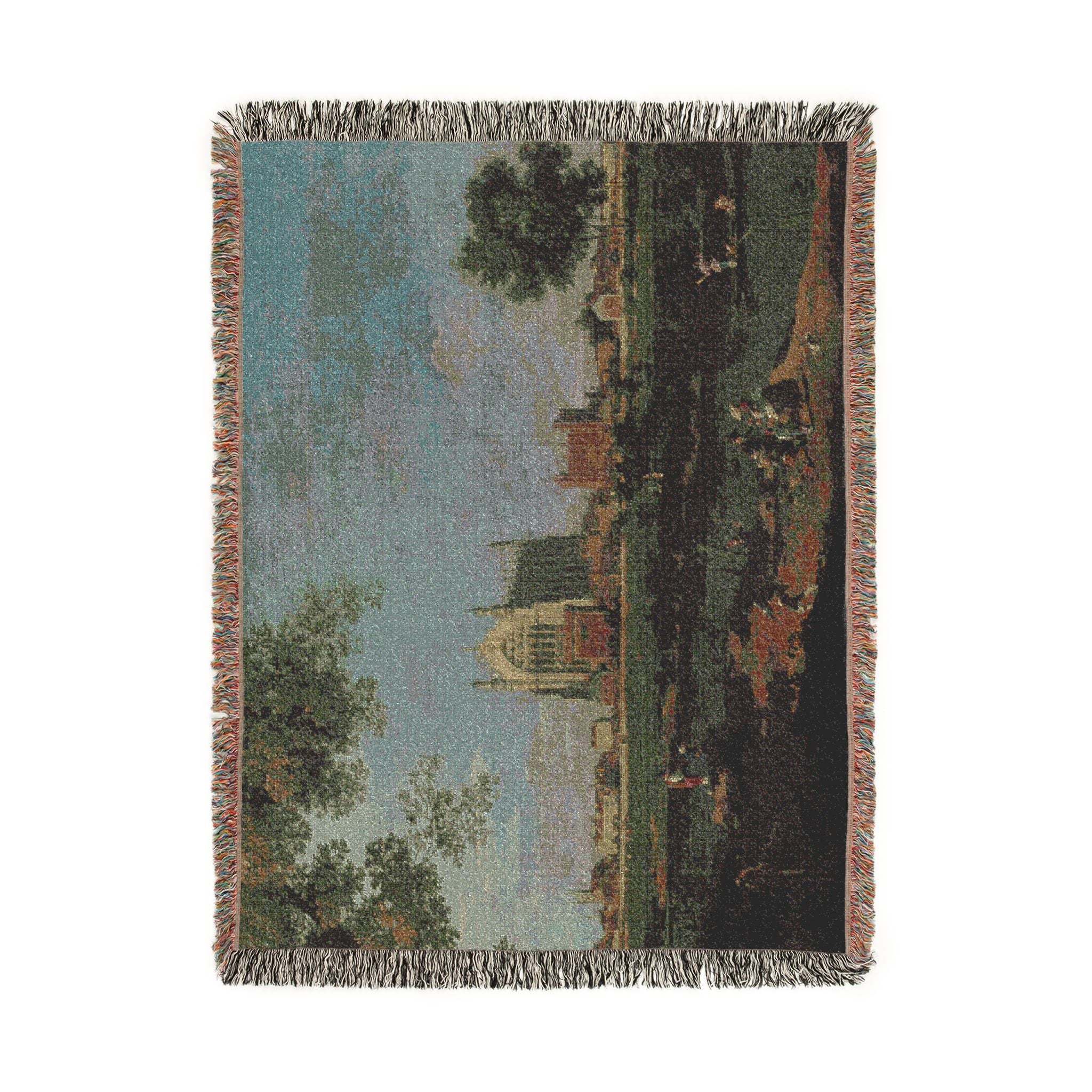 Canaletto (II) 005 | Woven Tapestry Blanket - Image 11