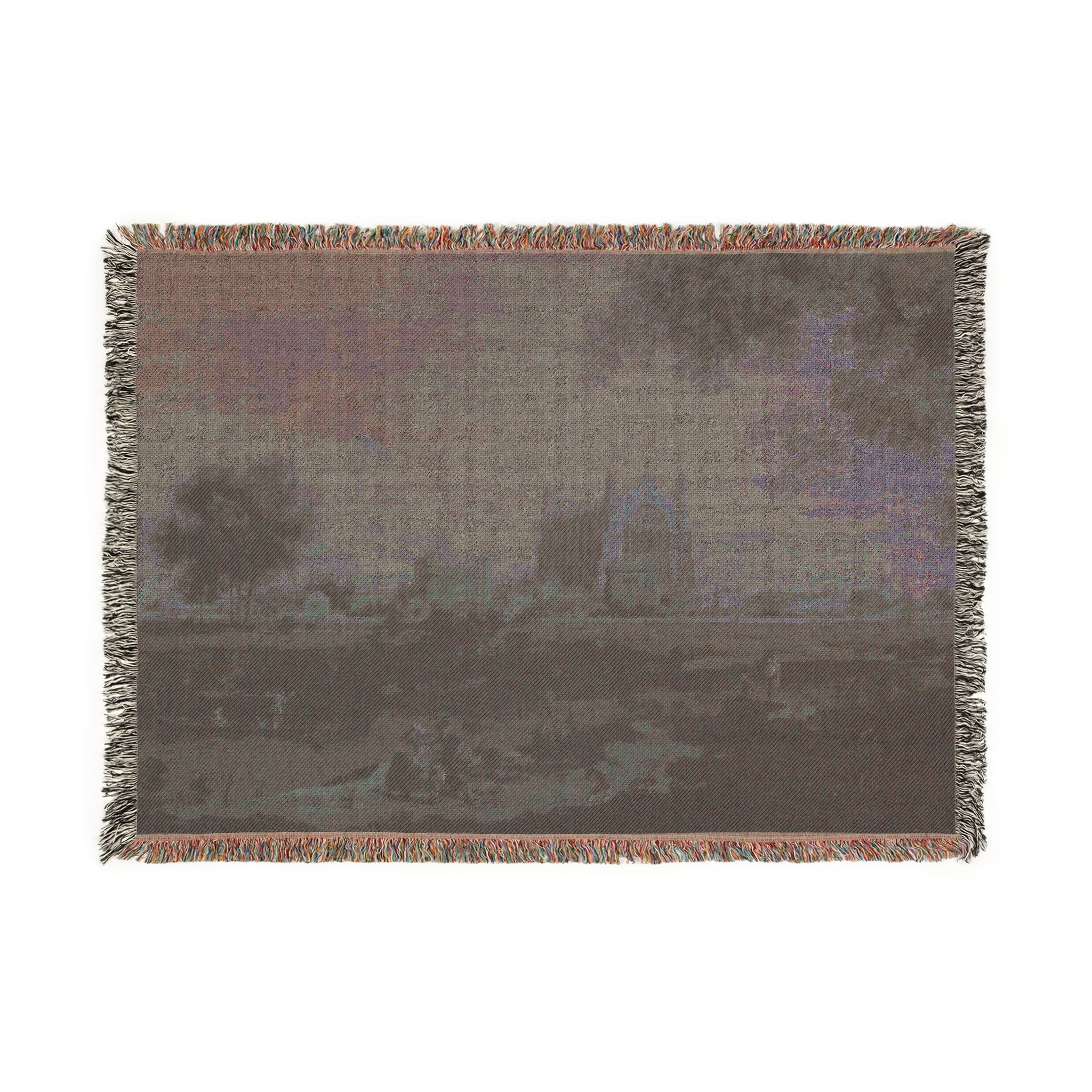 Canaletto (II) 005 | Woven Tapestry Blanket - Image 4