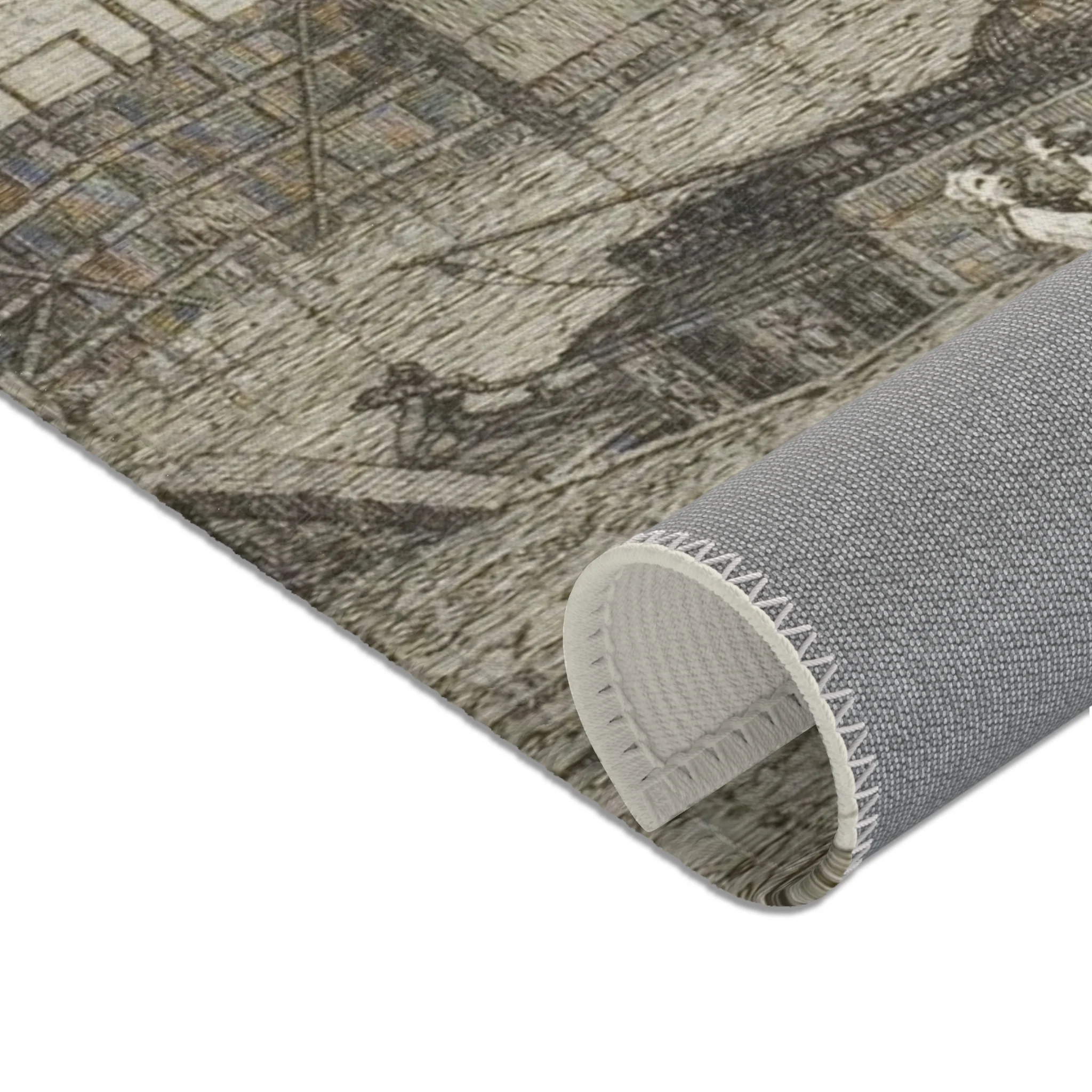 Canaletto - Le Porte Del Dolo, from Vedute | Area Rug - Image 10