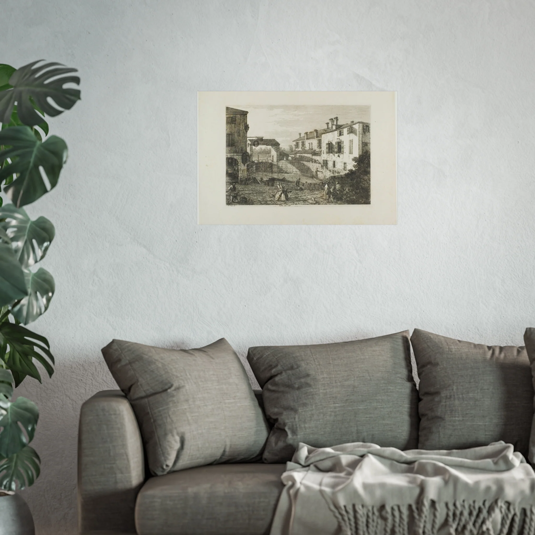 Canaletto - Le Porte Del Dolo, from Vedute | Fine Art Poster - Image 11