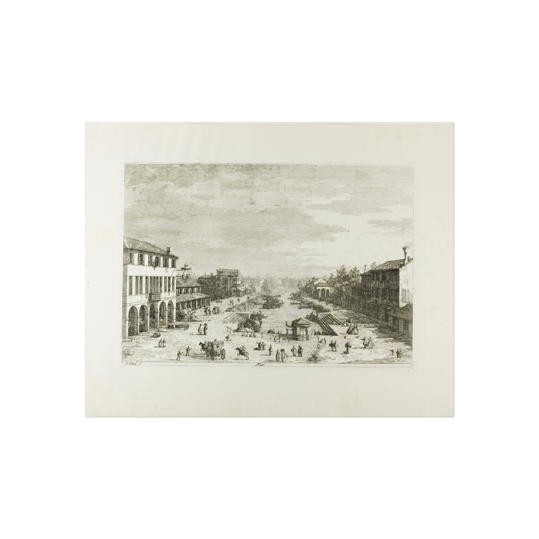 Canaletto - Mestre, from Vedute | Fine Art Poster - Image 2