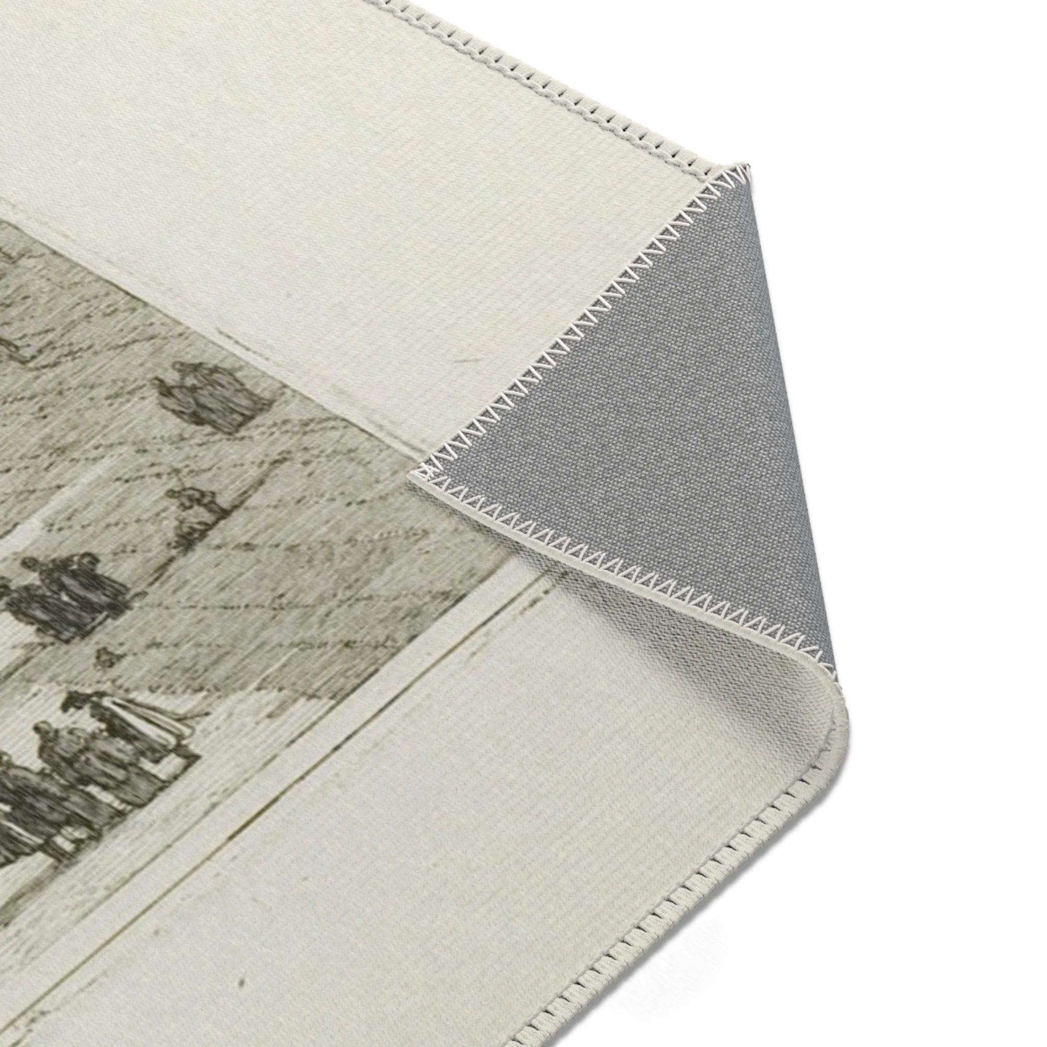 Canaletto - Prà della Valle, from Vedute | Area Rug - Image 17