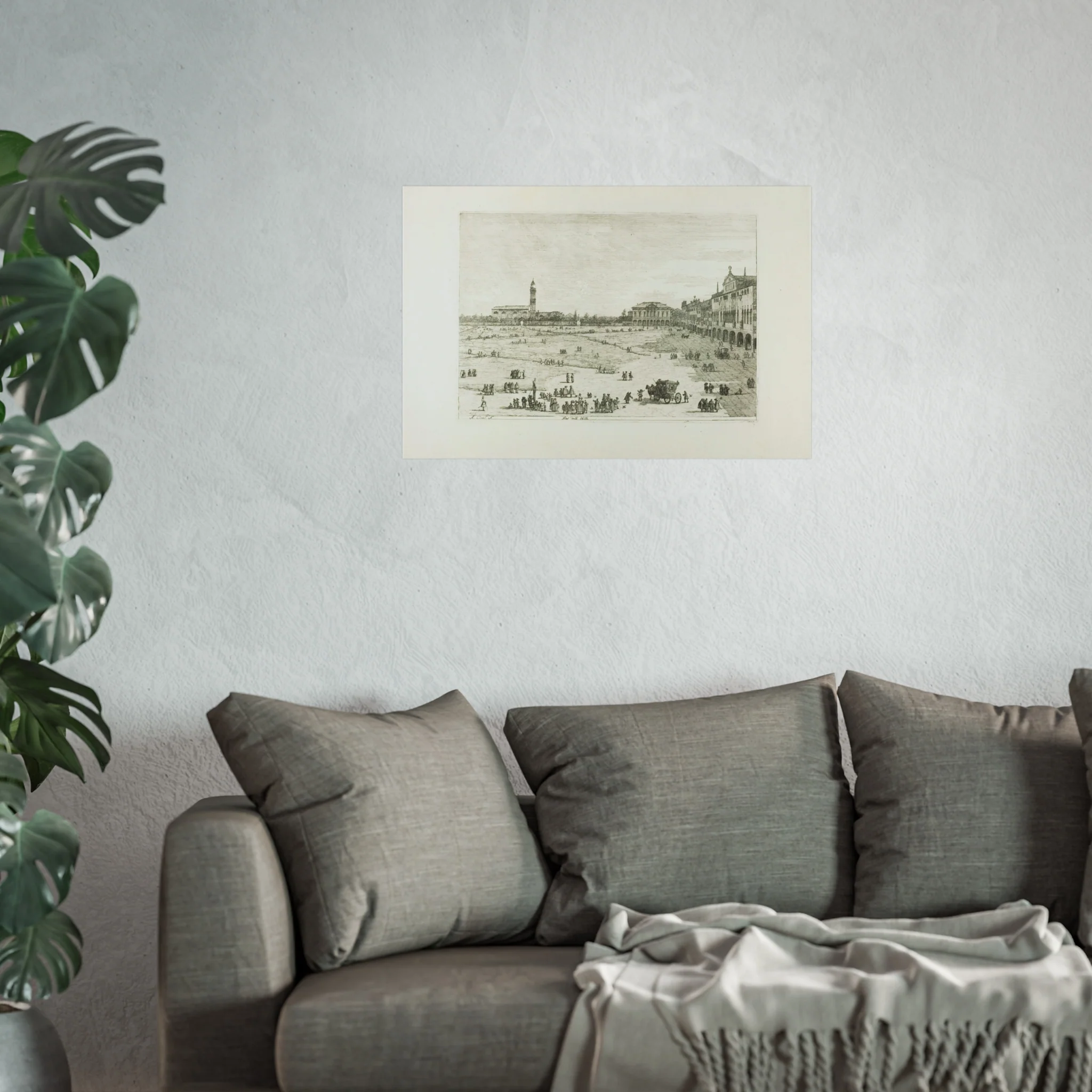 Canaletto - Prà della Valle, from Vedute | Fine Art Poster - Image 11