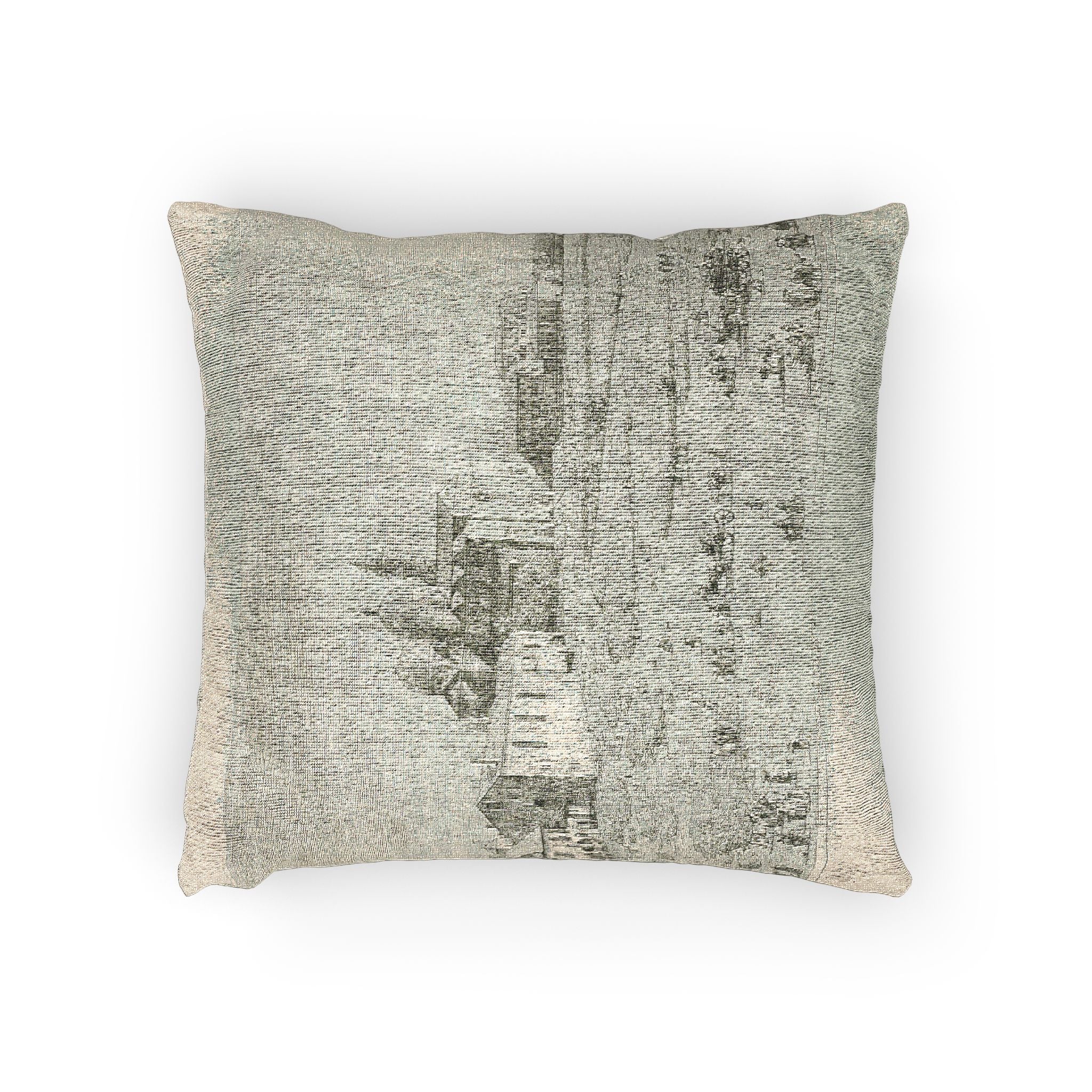Canaletto - S. Giustina in prà della Vale, from Vedute | Woven Pillow - Image 2