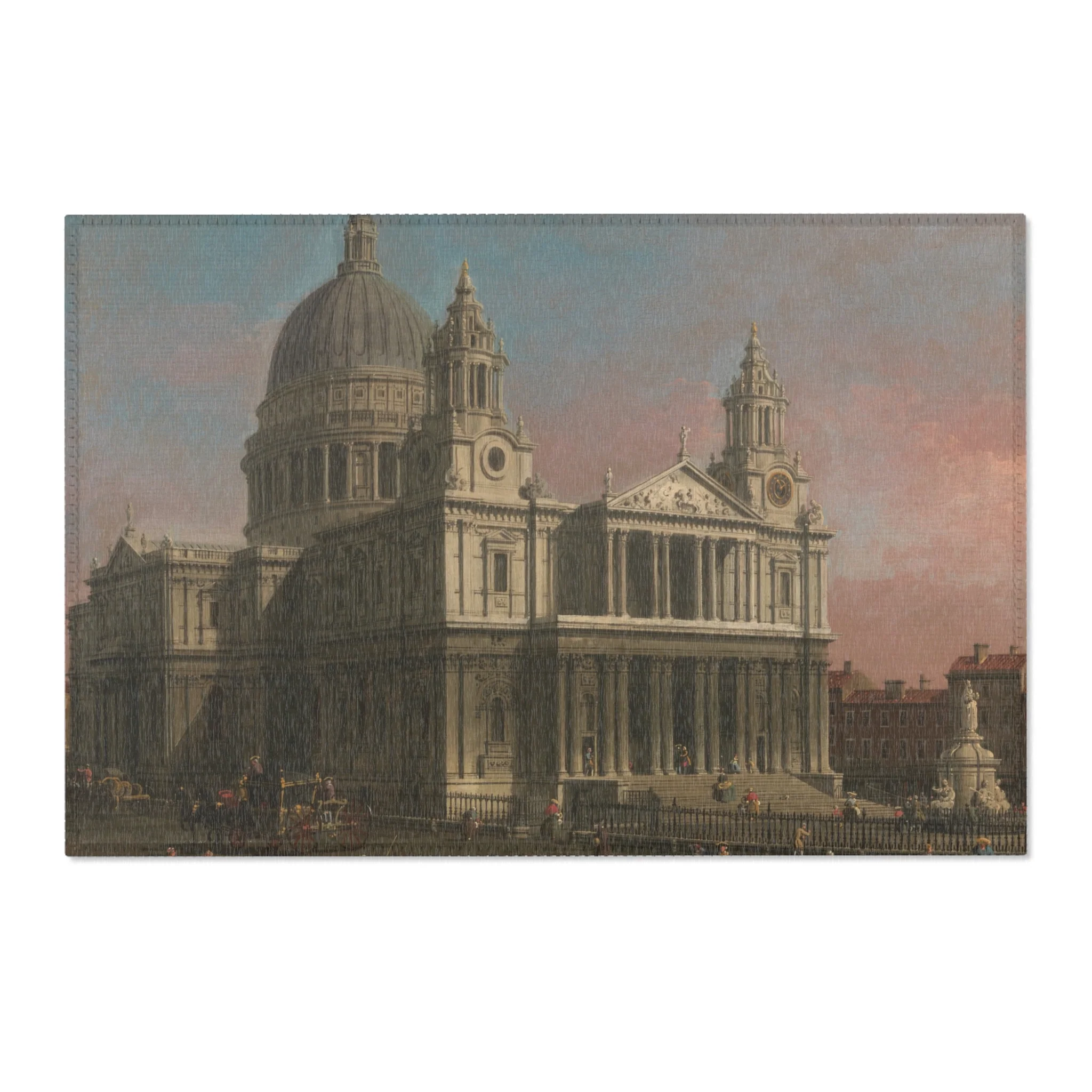Canaletto - St. Paul's Cathedral - Google Art Project | Area Rug - Image 4
