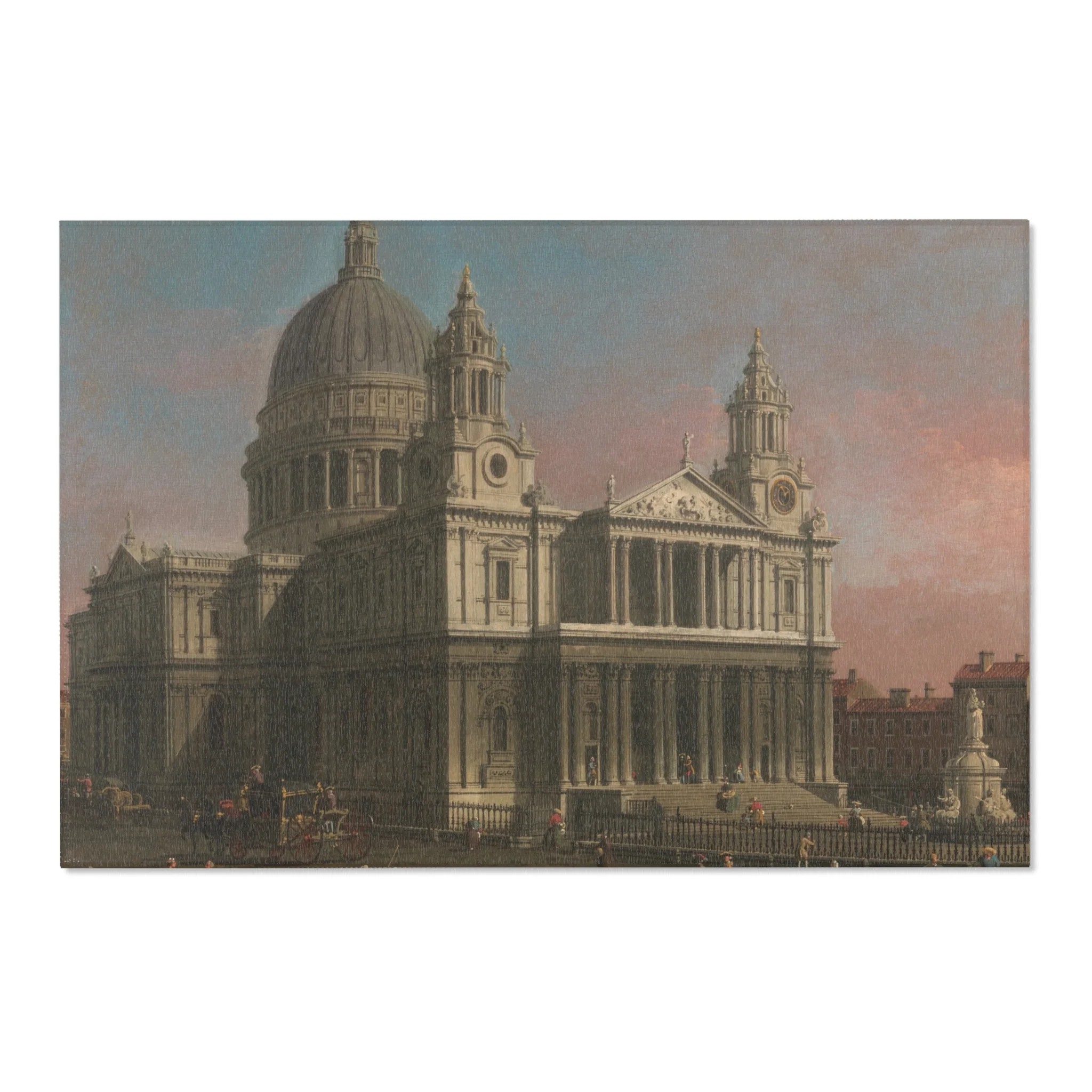 Canaletto - St. Paul's Cathedral - Google Art Project | Area Rug - Image 6