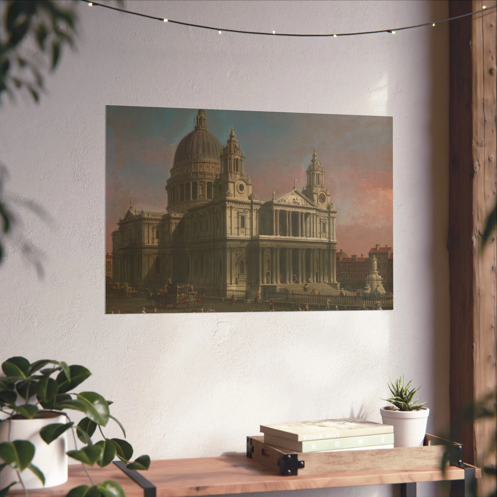 Canaletto - St. Paul's Cathedral - Google Art Project | Fine Art Poster - Image 12