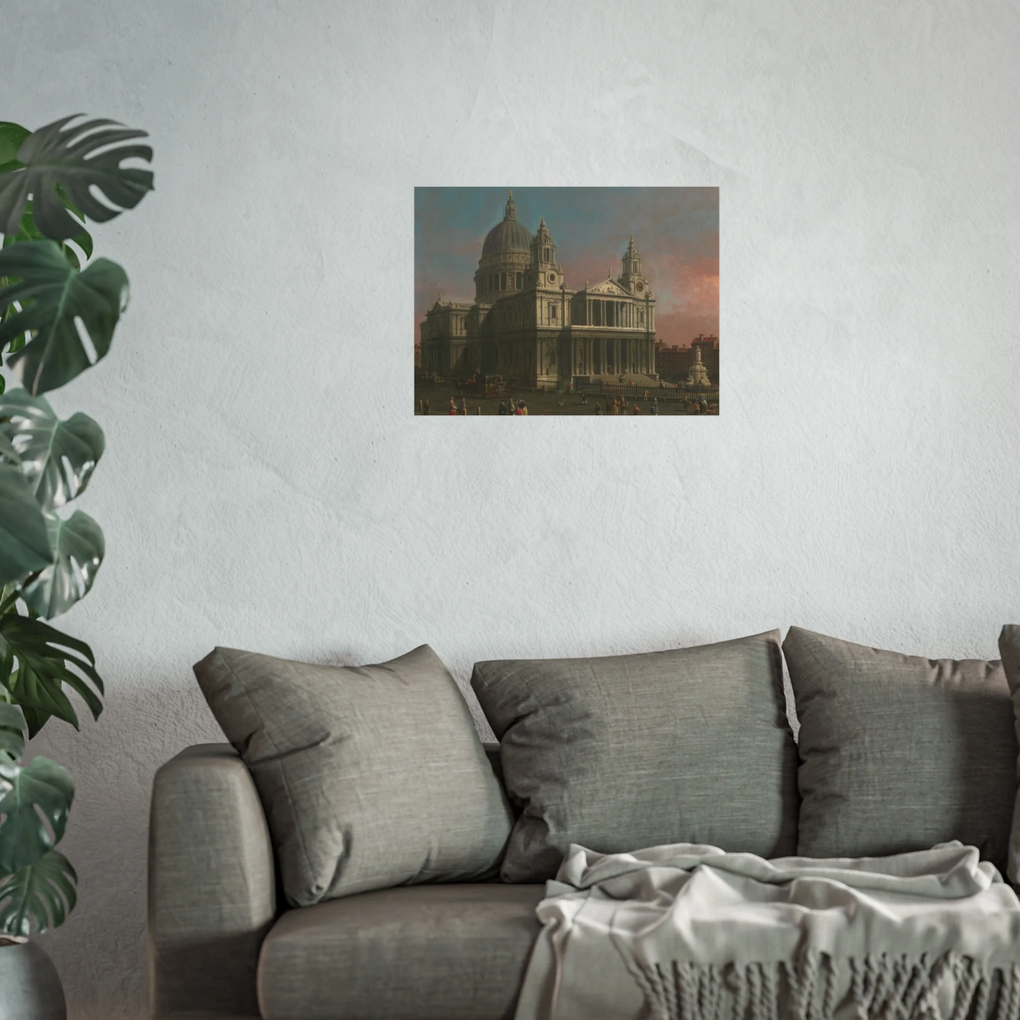 Canaletto - St. Paul's Cathedral - Google Art Project | Fine Art Poster - Image 9