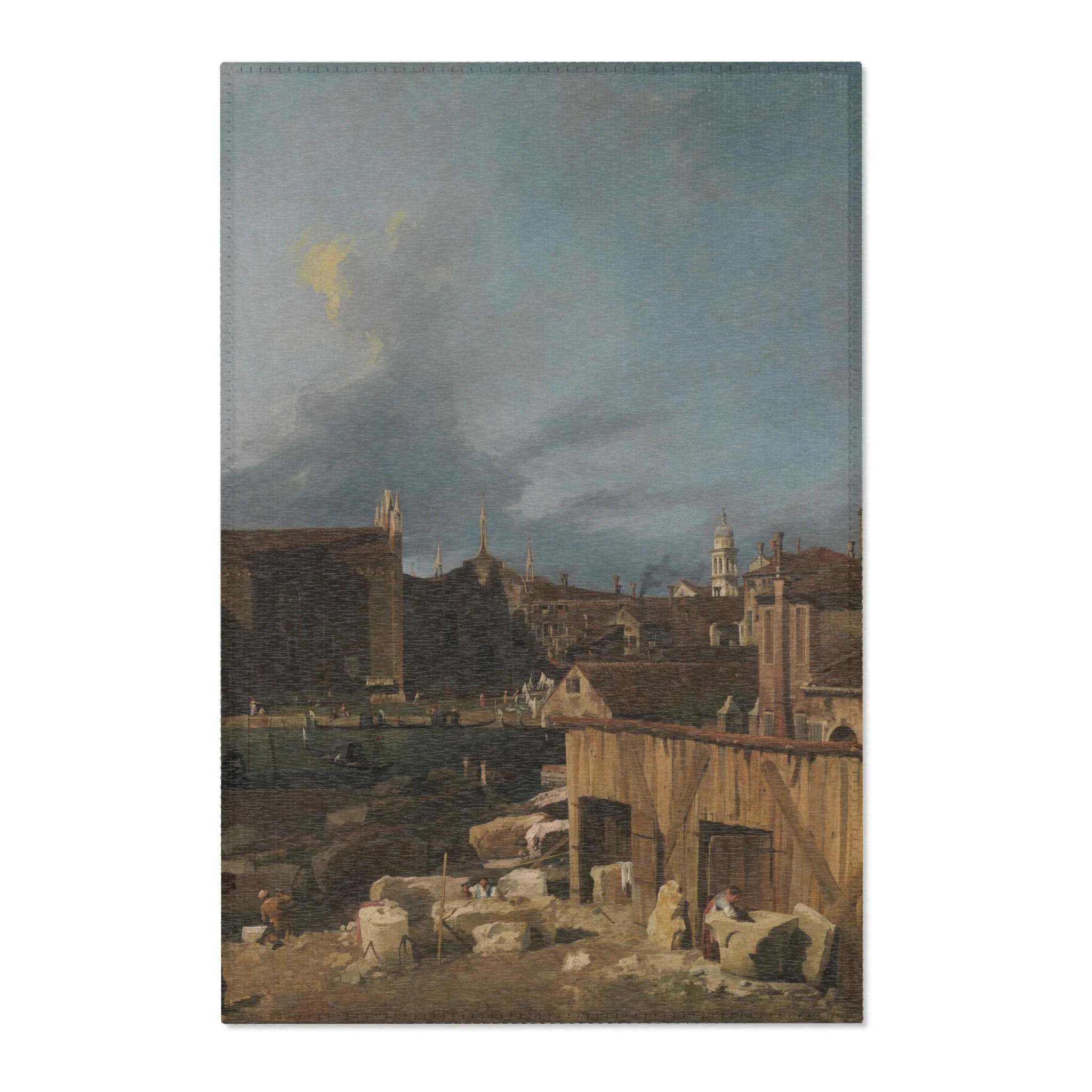 Canaletto - The Stonemason's Yard | Area Rug