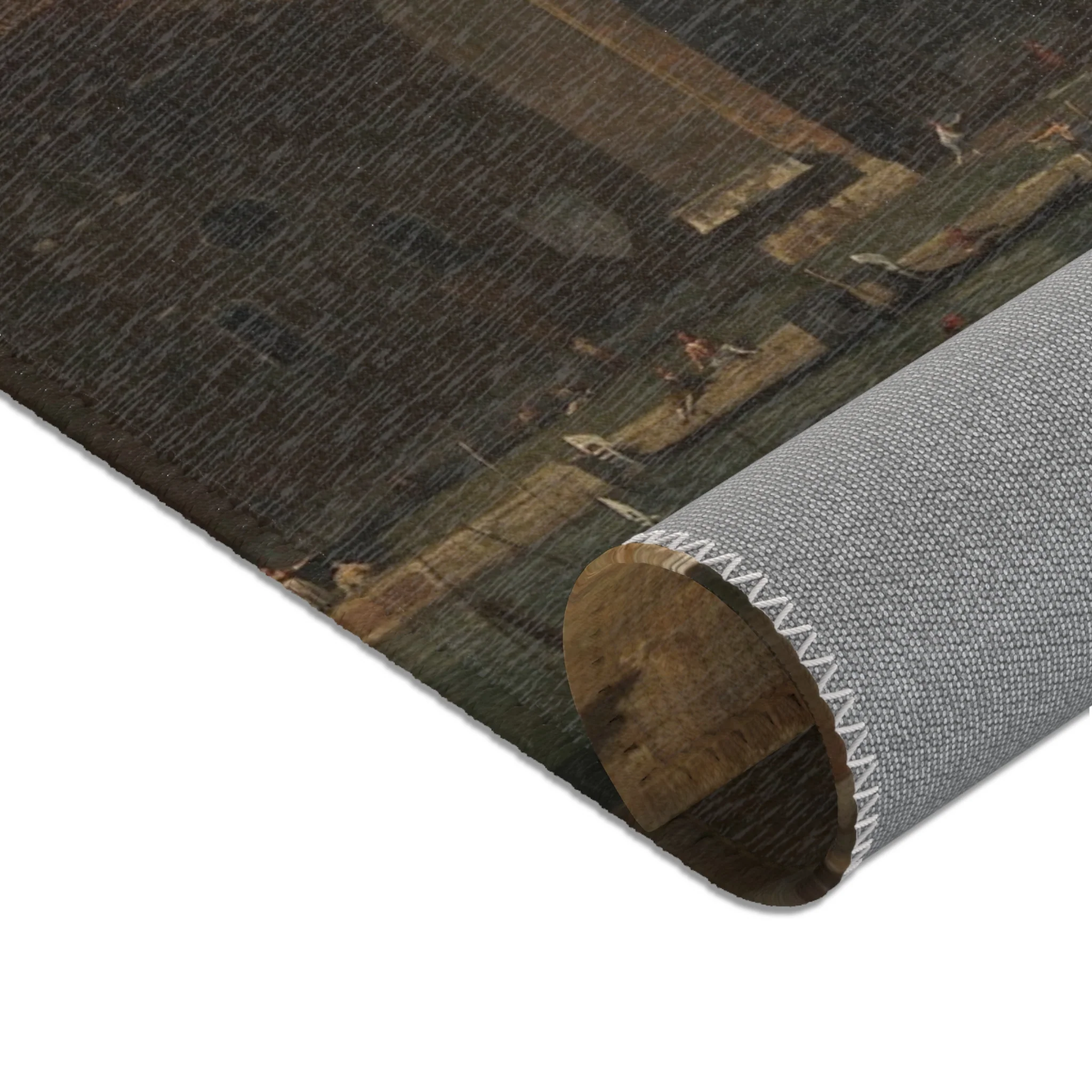 Canaletto - The Stonemason's Yard | Area Rug - Image 10