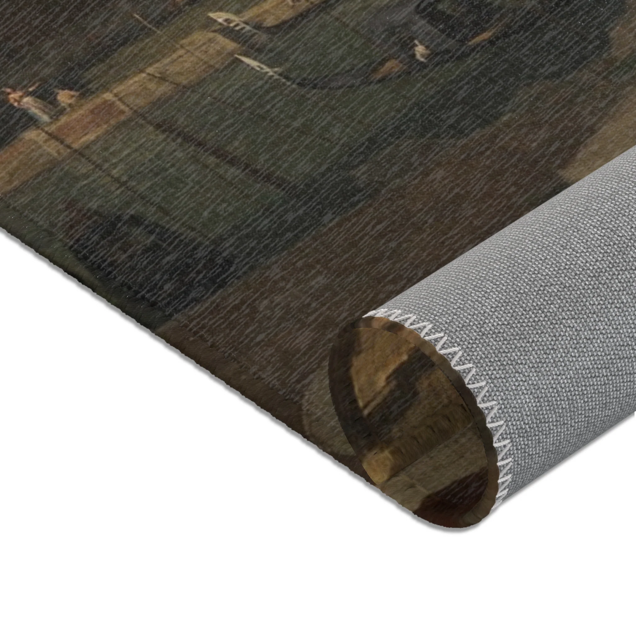 Canaletto - The Stonemason's Yard | Area Rug - Image 12