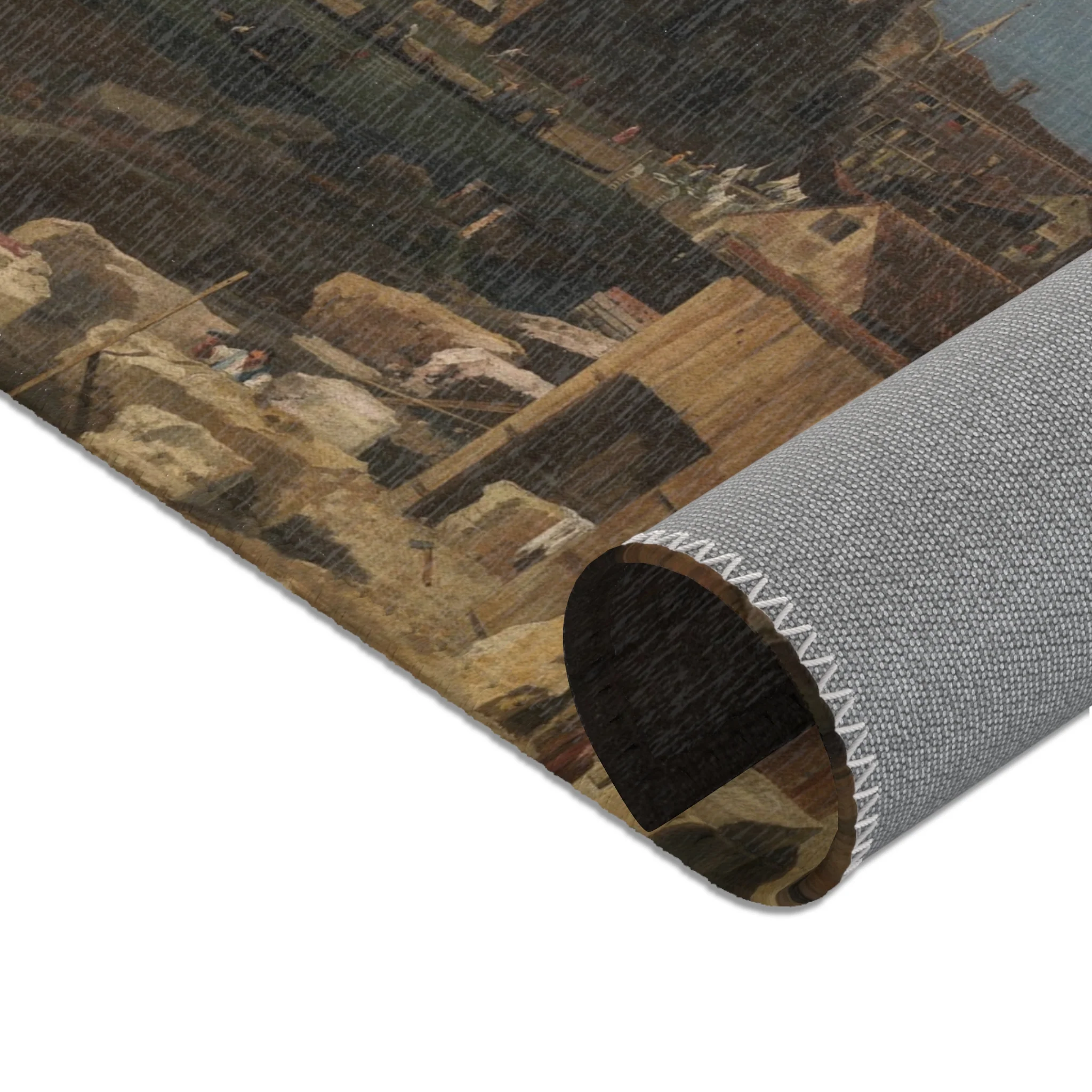 Canaletto - The Stonemason's Yard | Area Rug - Image 14