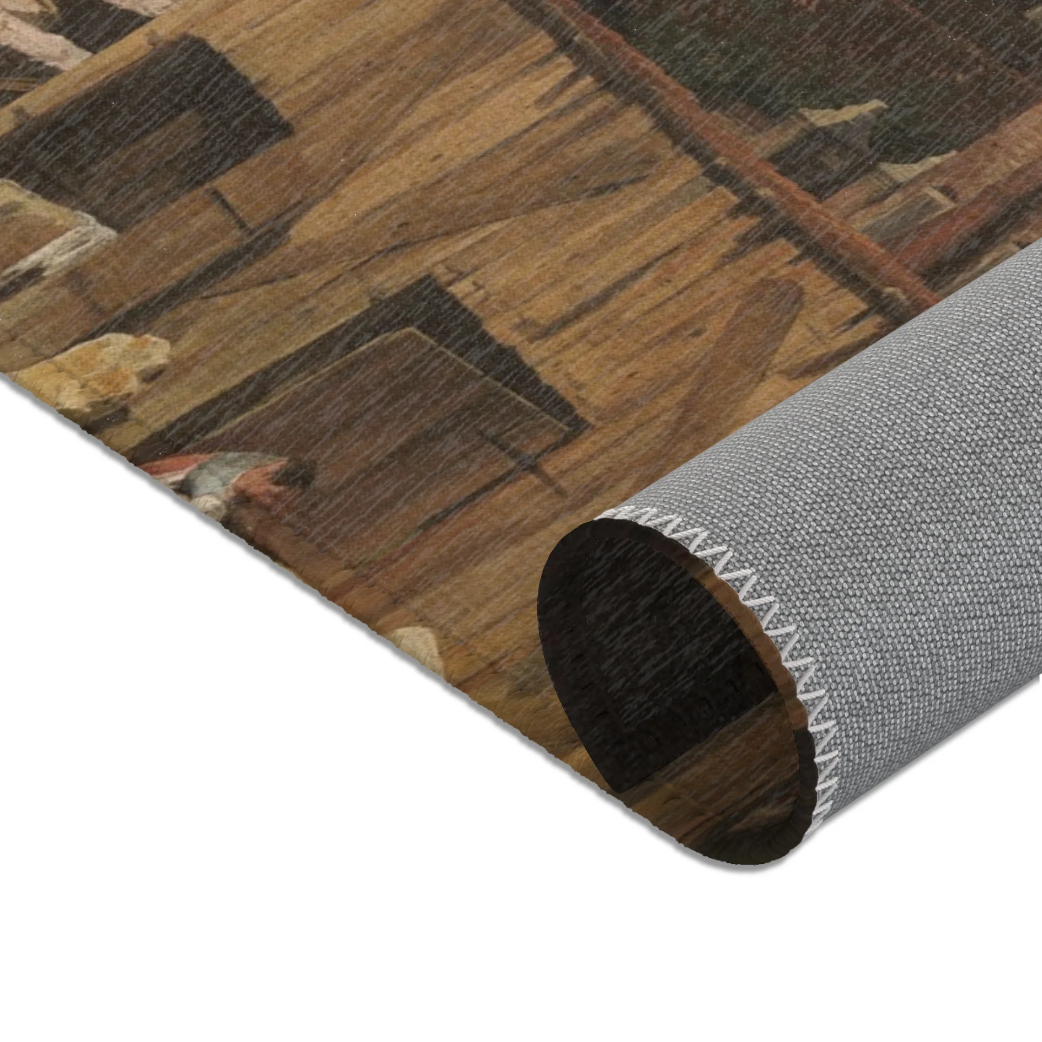 Canaletto - The Stonemason's Yard | Area Rug - Image 16