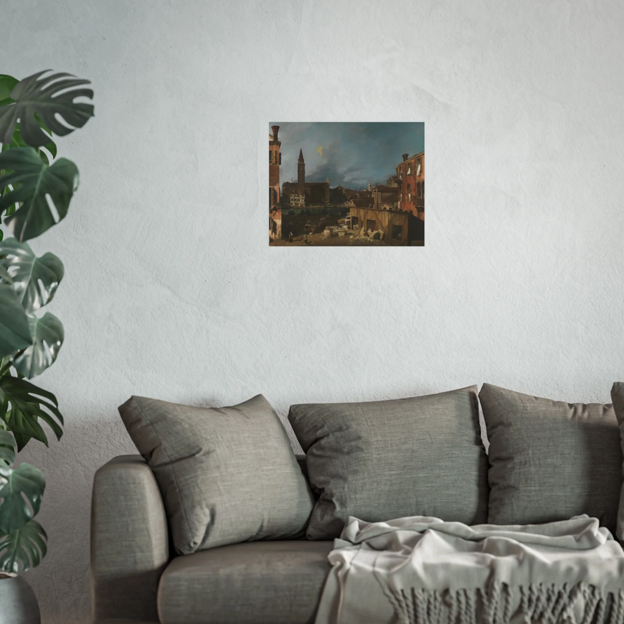 Canaletto - The Stonemason's Yard | Fine Art Poster - Image 7