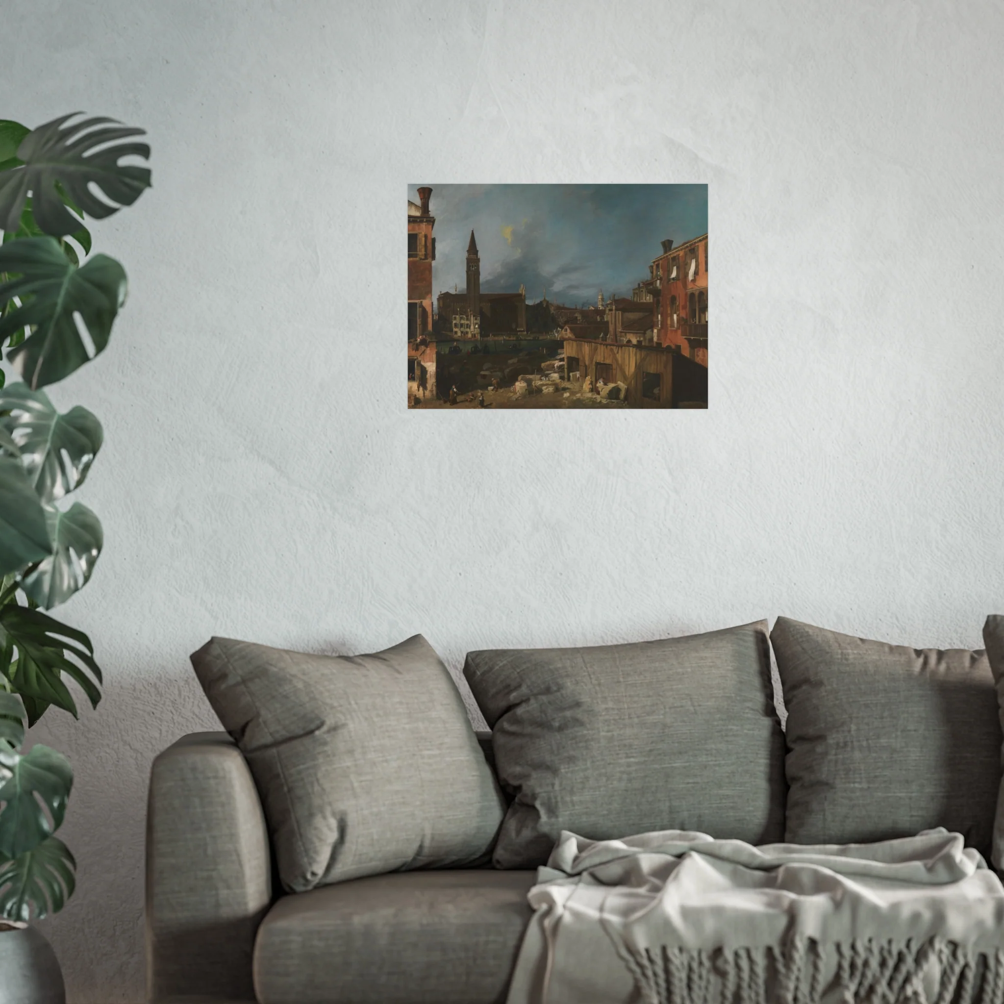 Canaletto - The Stonemason's Yard | Fine Art Poster - Image 9