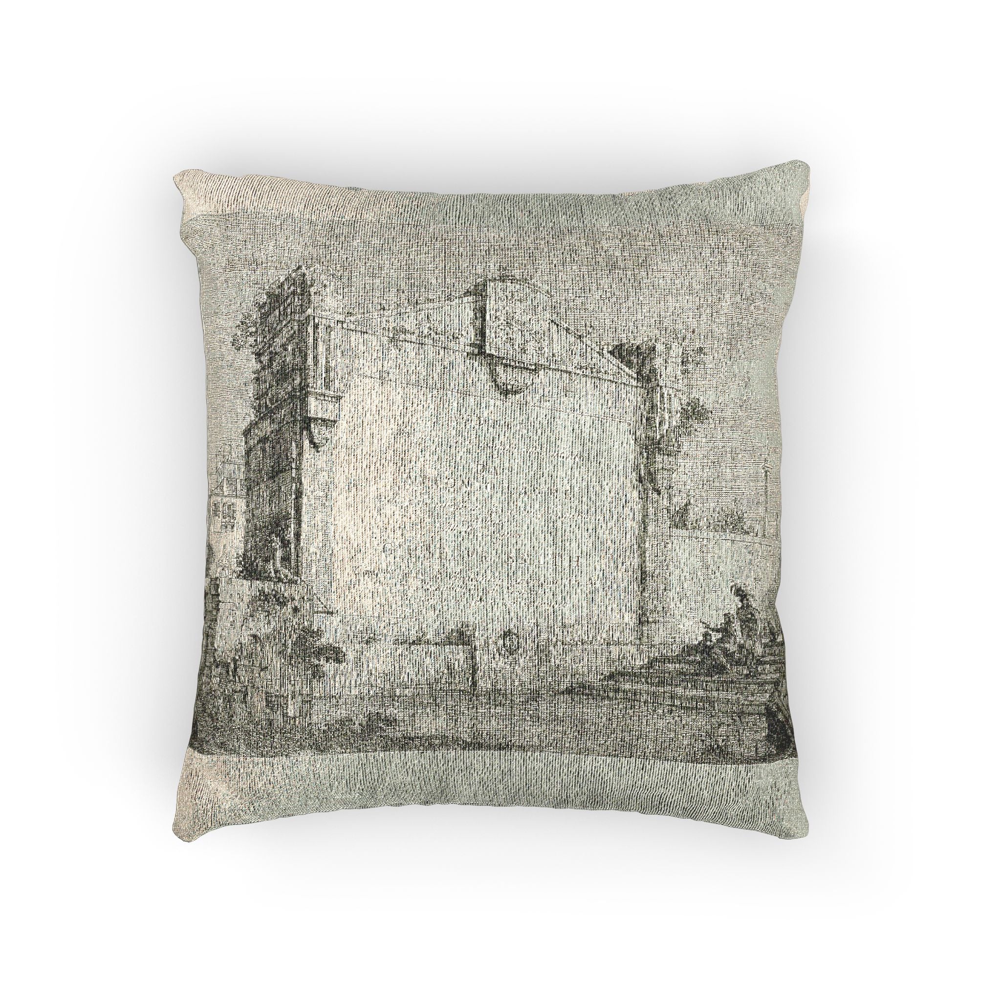 Canaletto - Title Page, from Vedute | Woven Pillow