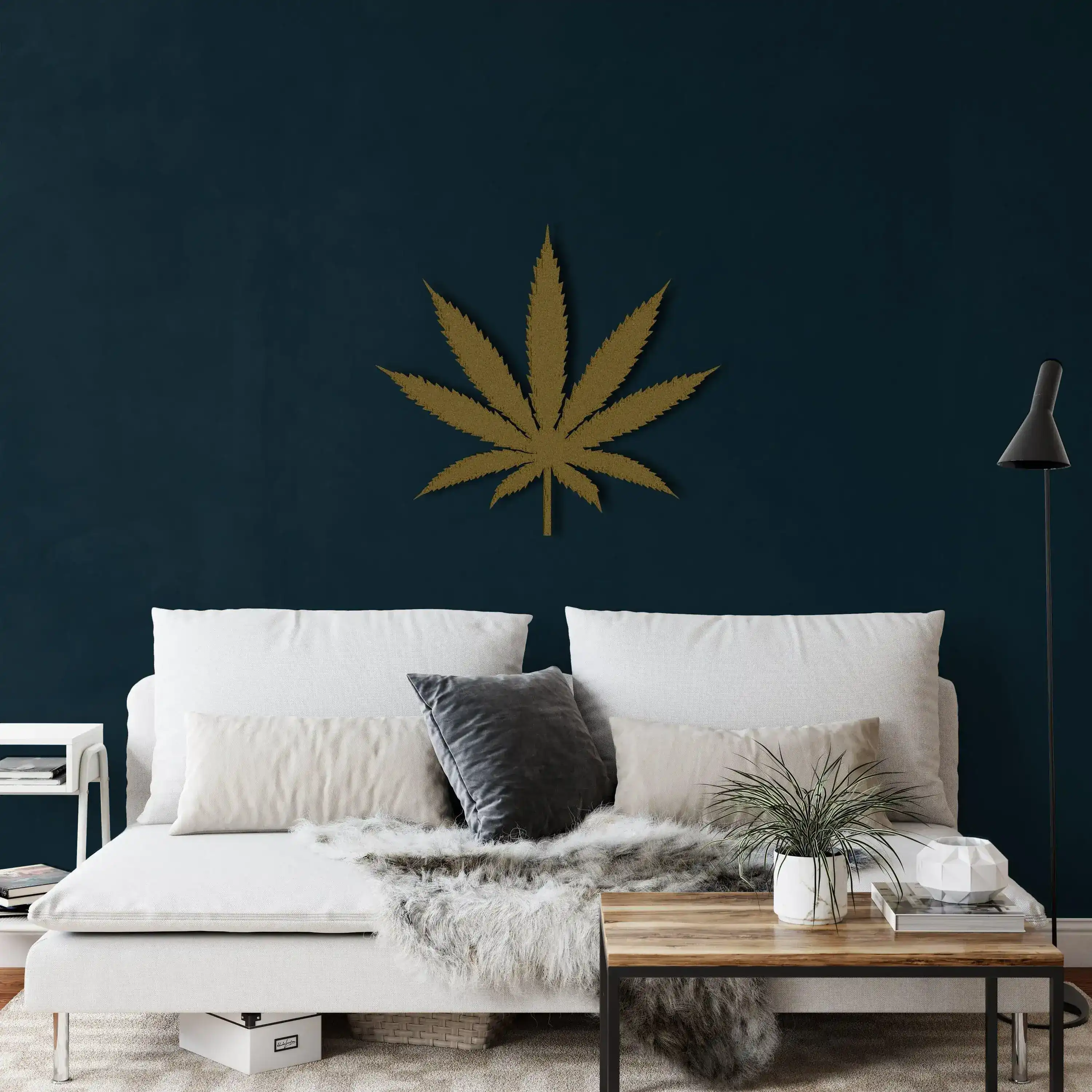 Cannabis Leaf Metal Wall Decor - Image 12