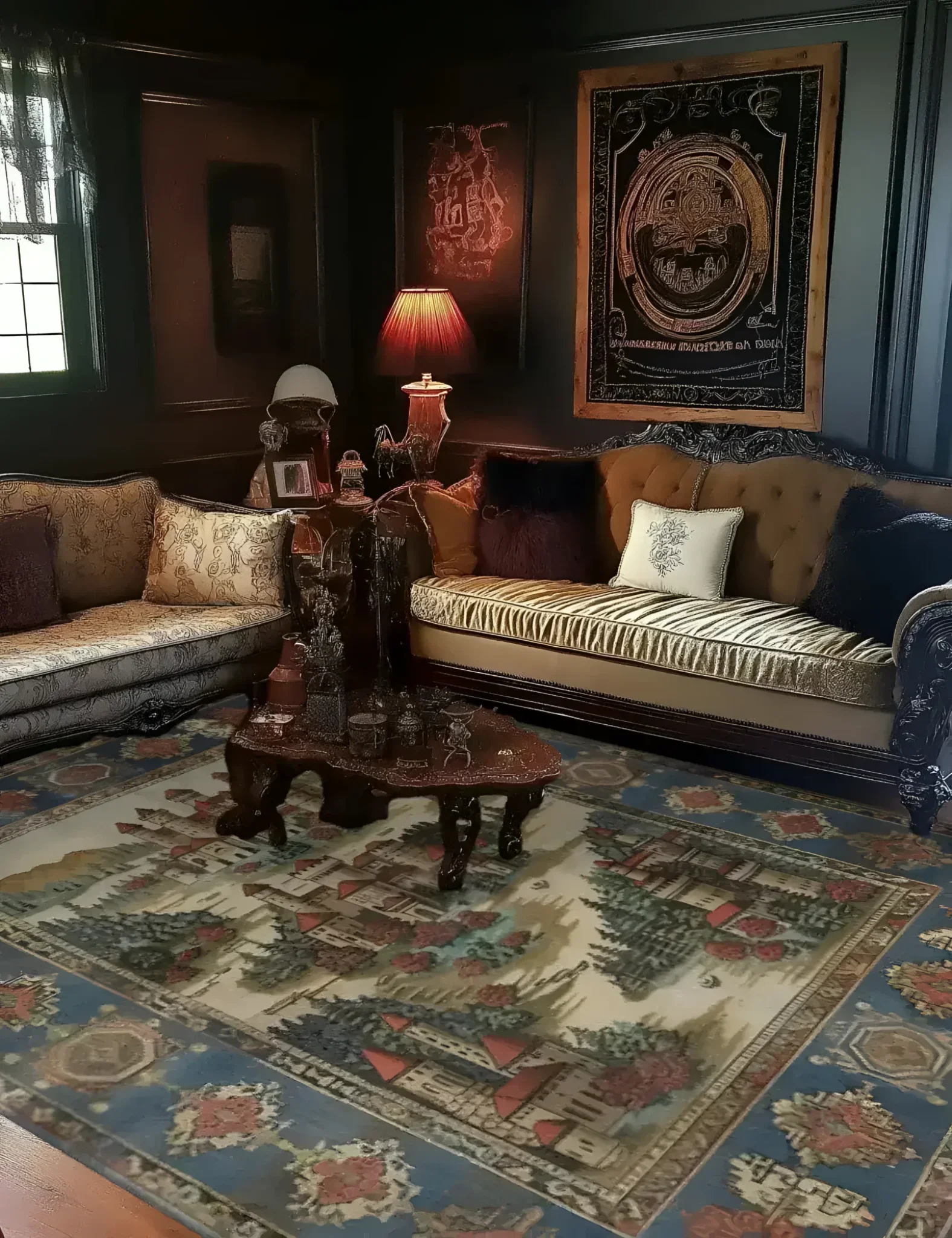 Castle Country Wool Hand Knotted Area Rug - Image 5