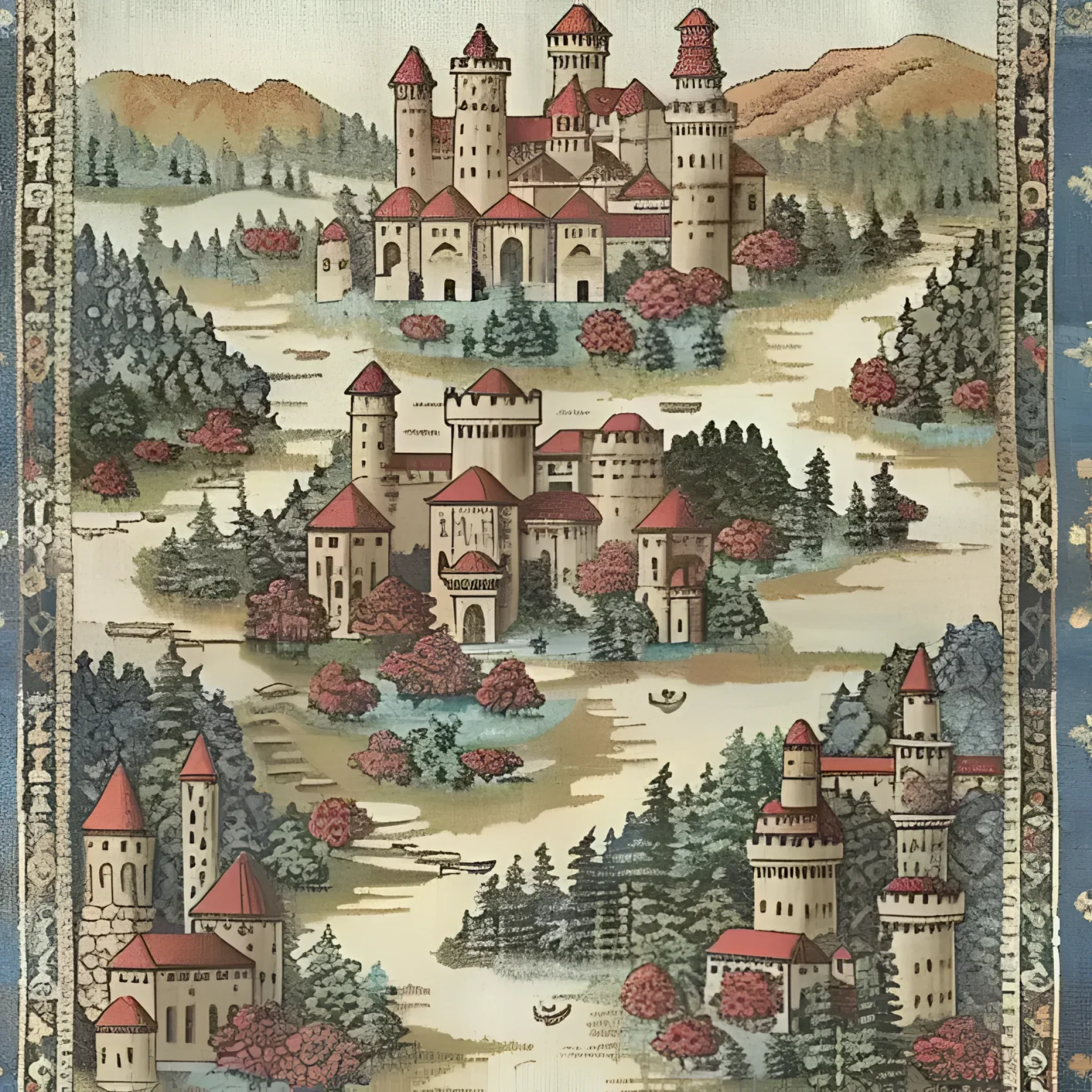 Castle Country Wool Hand Knotted Area Rug - Image 8