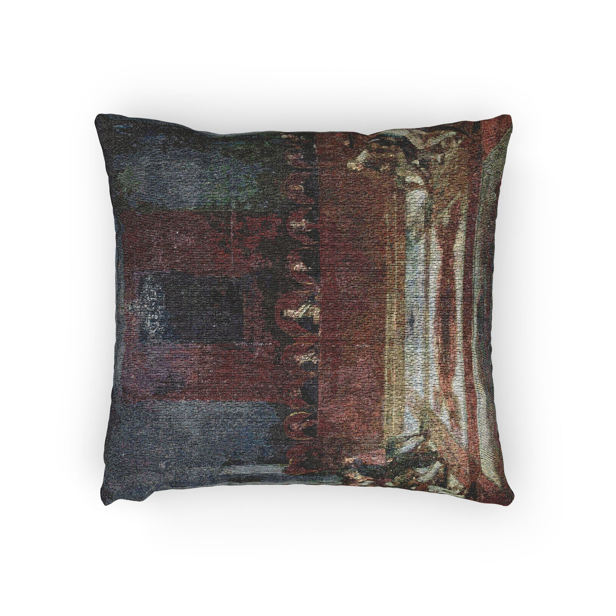 (Castres) La Junte des Philippines - Francisco de Goya - Musée Goya | Woven Pillow - Image 2