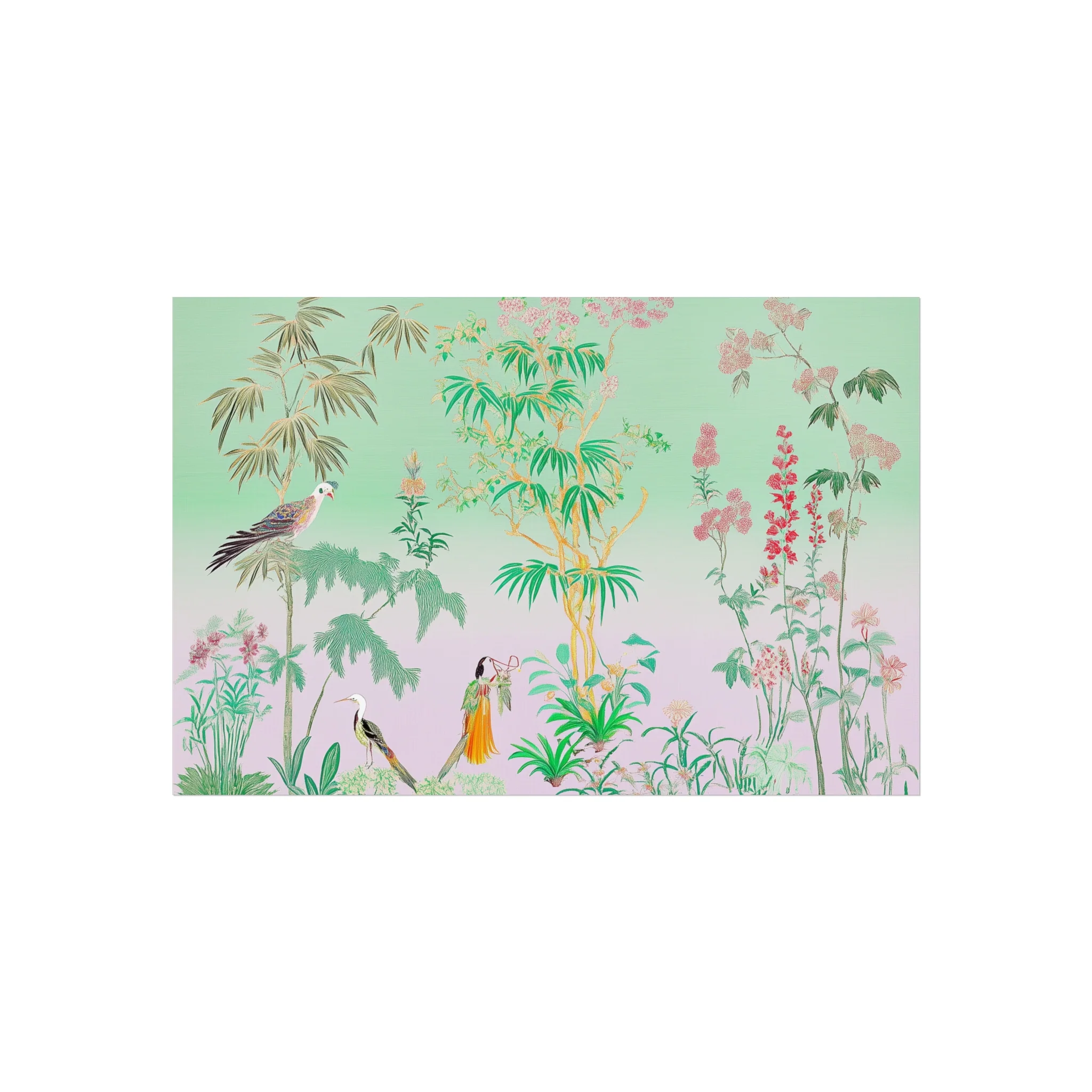 Celadon Orchid Serenade Fine Art Poster - Image 14