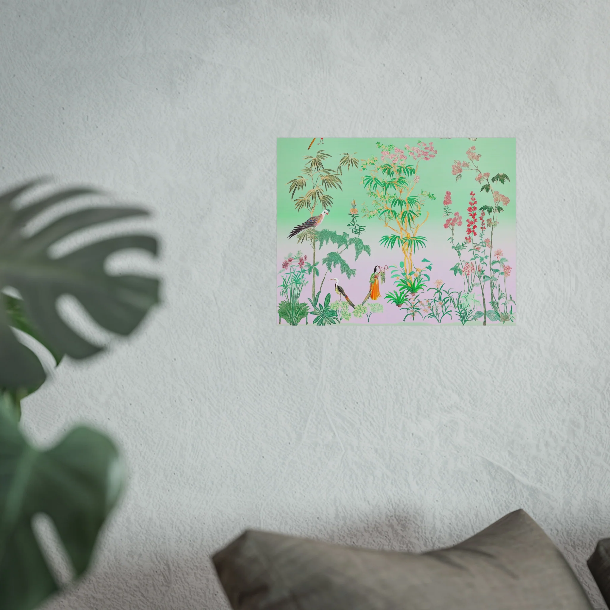 Celadon Orchid Serenade Fine Art Poster - Image 31