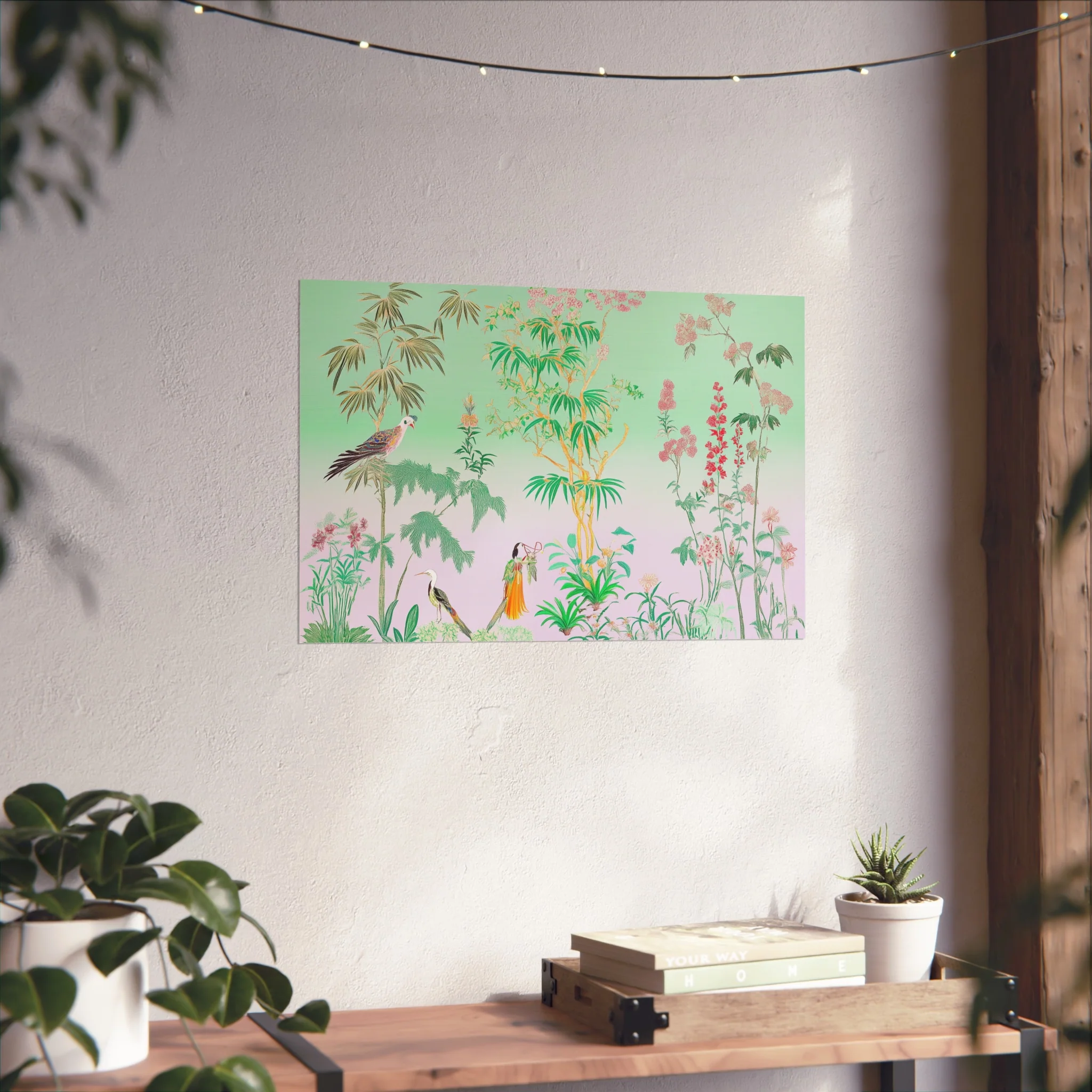 Celadon Orchid Serenade Fine Art Poster - Image 38