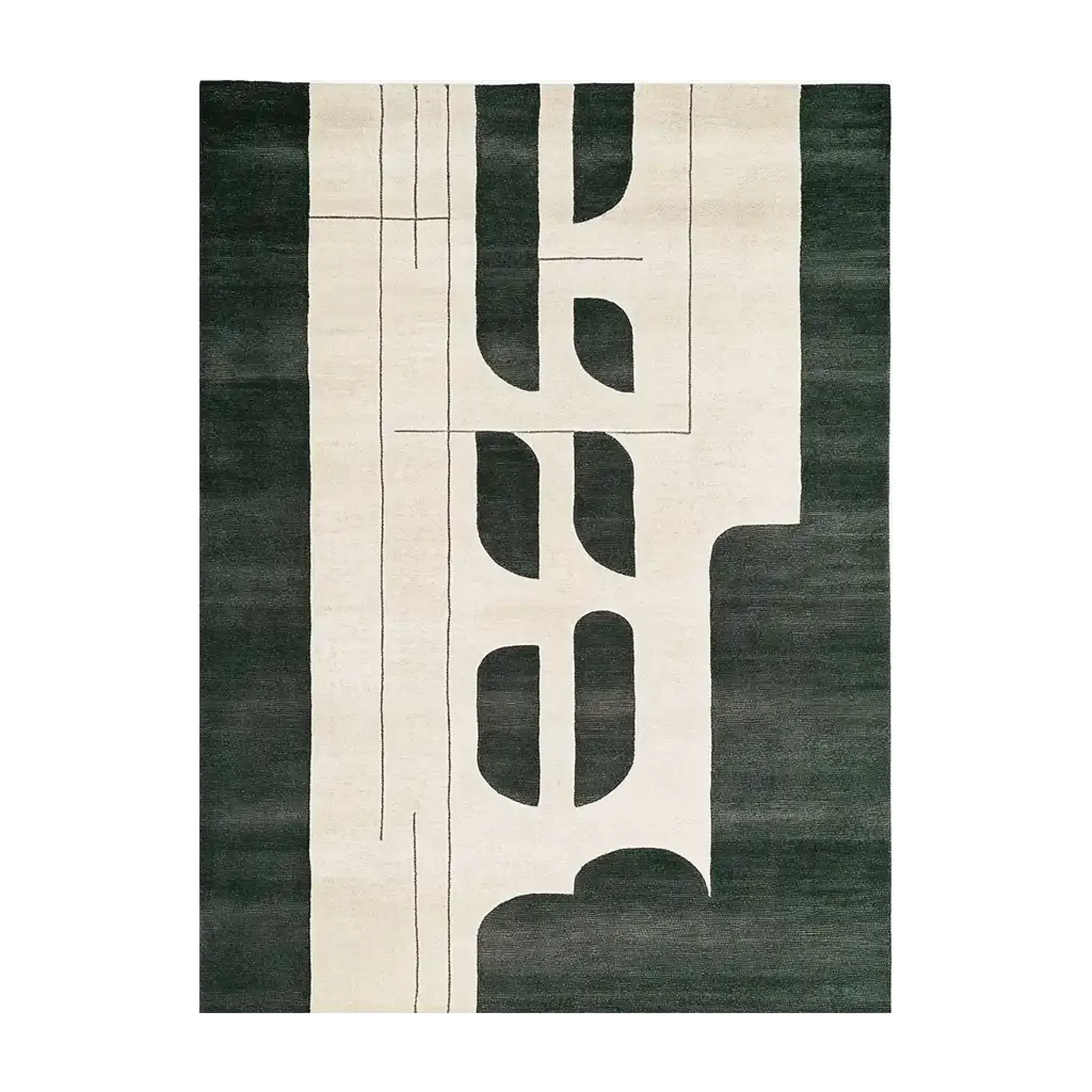 Celestial Cosmos Song Knotted Wool Rug