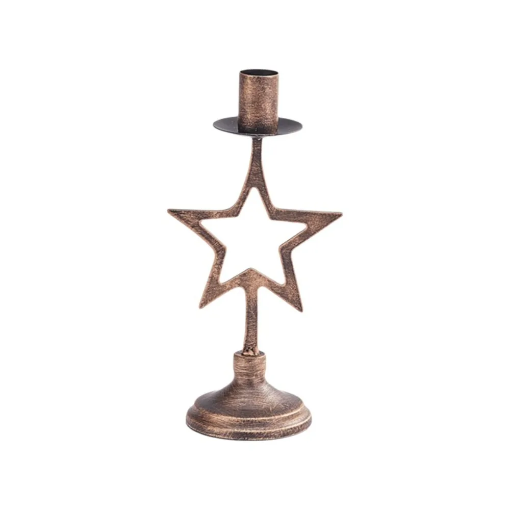 Celestial Sun, Moon & Star Iron Candle Holders - Image 11