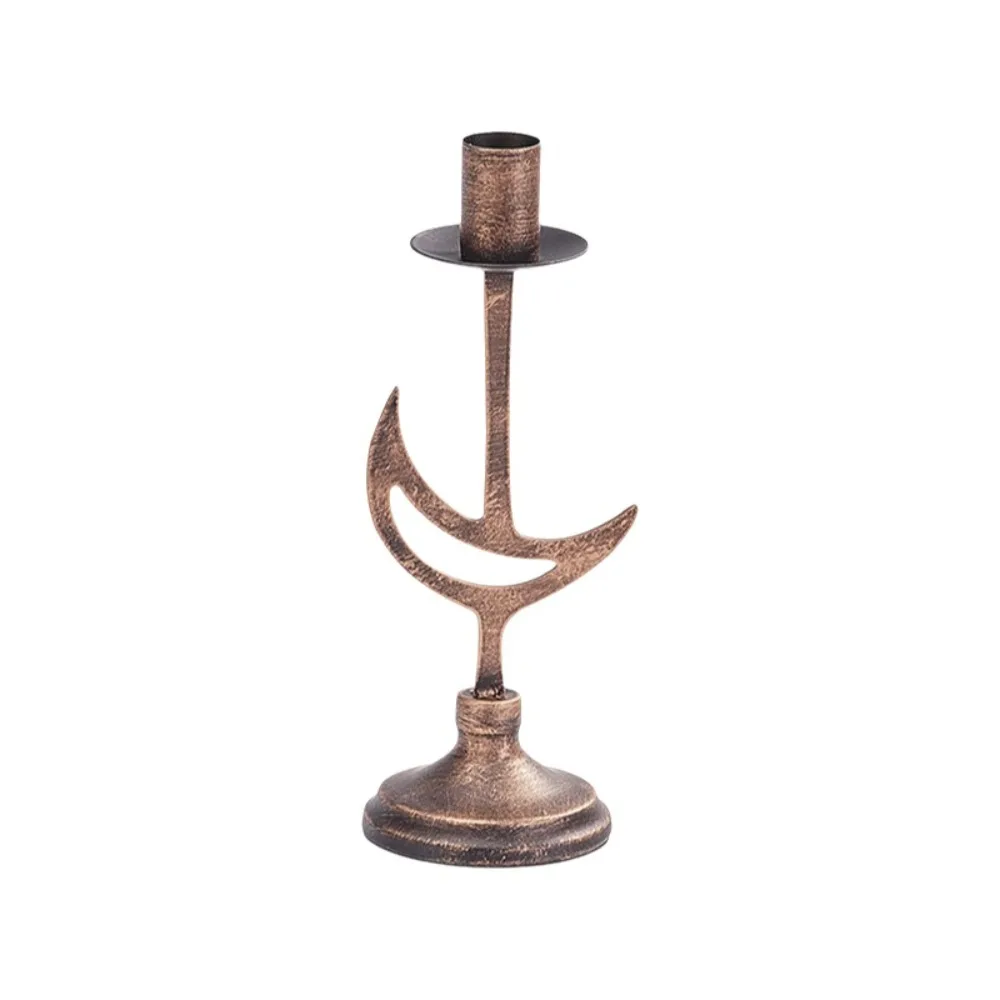 Celestial Sun, Moon & Star Iron Candle Holders - Image 12