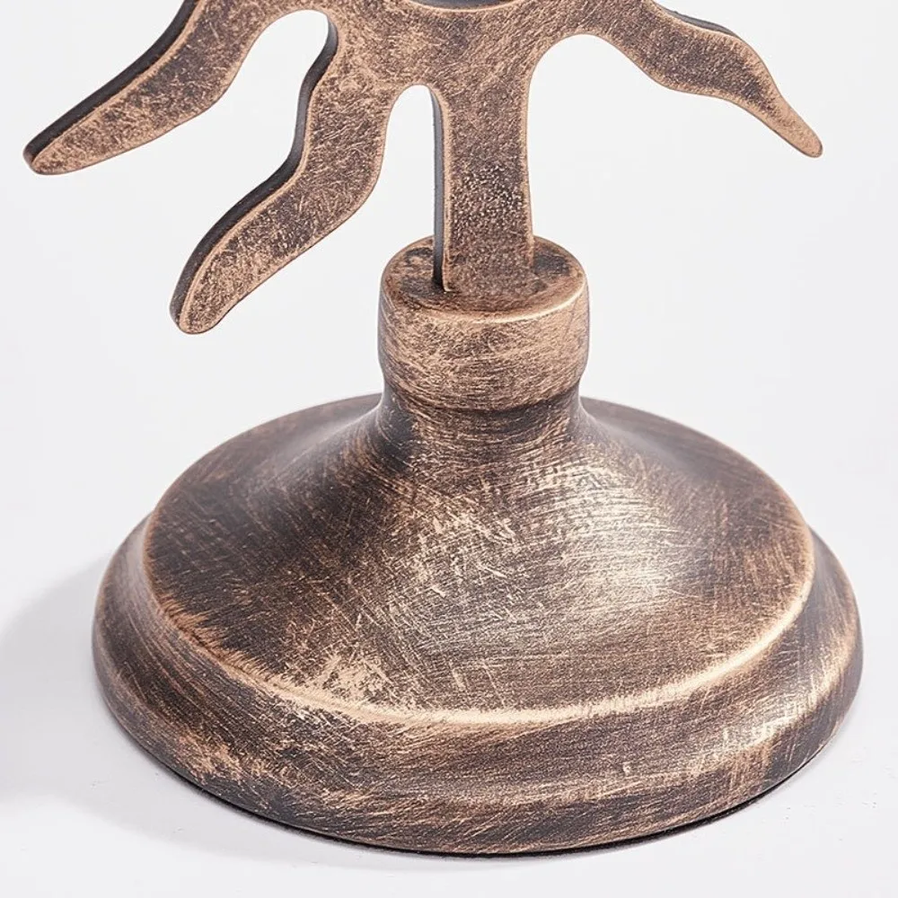 Celestial Sun, Moon & Star Iron Candle Holders - Image 2