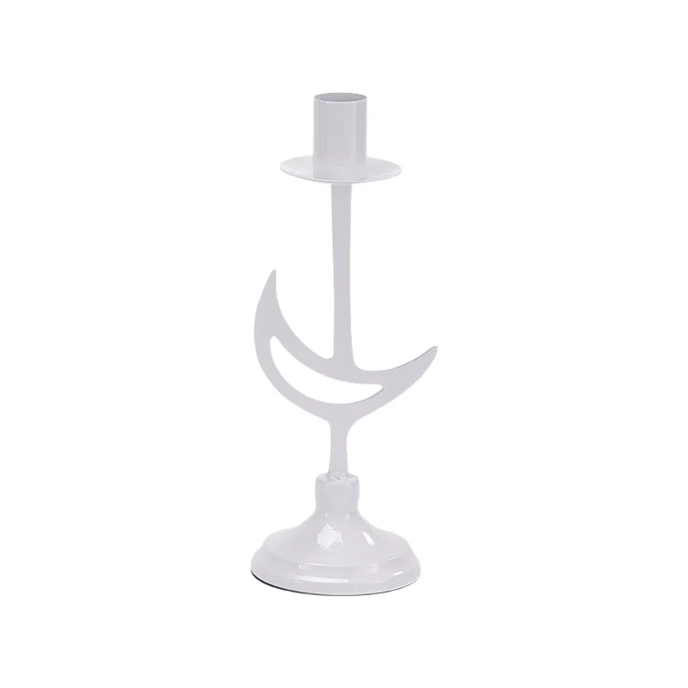 Celestial Sun, Moon & Star Iron Candle Holders - Image 8
