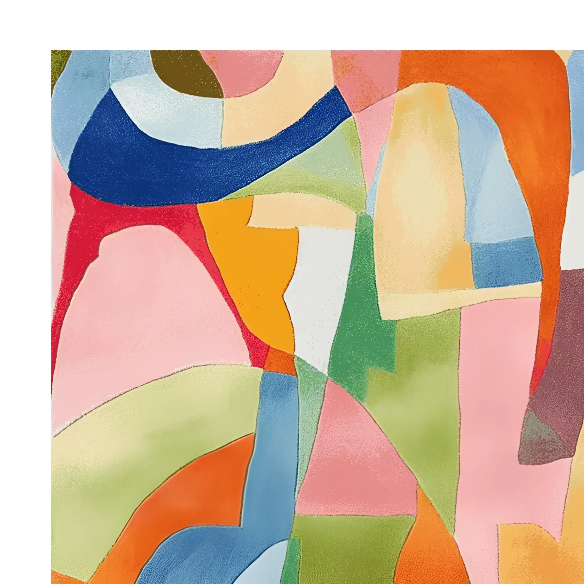 Chaotic Harmony Rhythm Hand Tufted Rug - Image 4