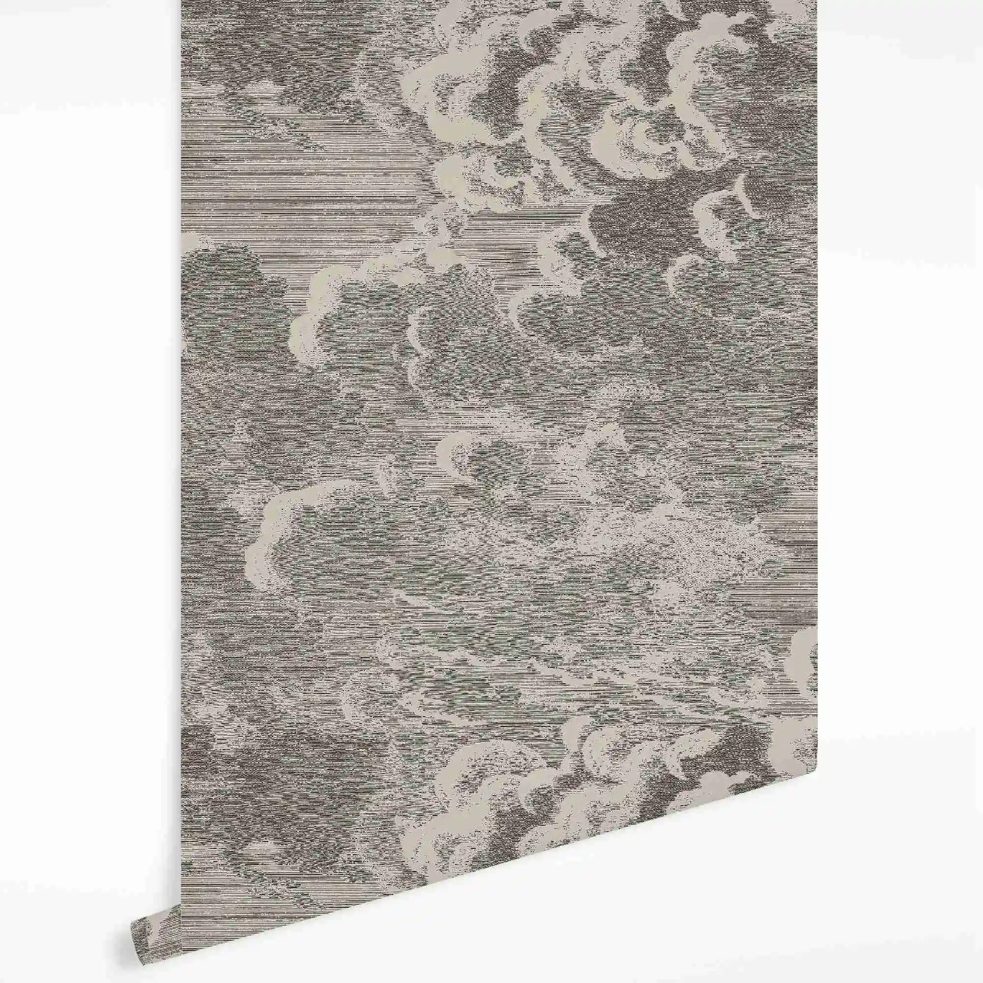 Charcoal Clouds Mural - Image 3