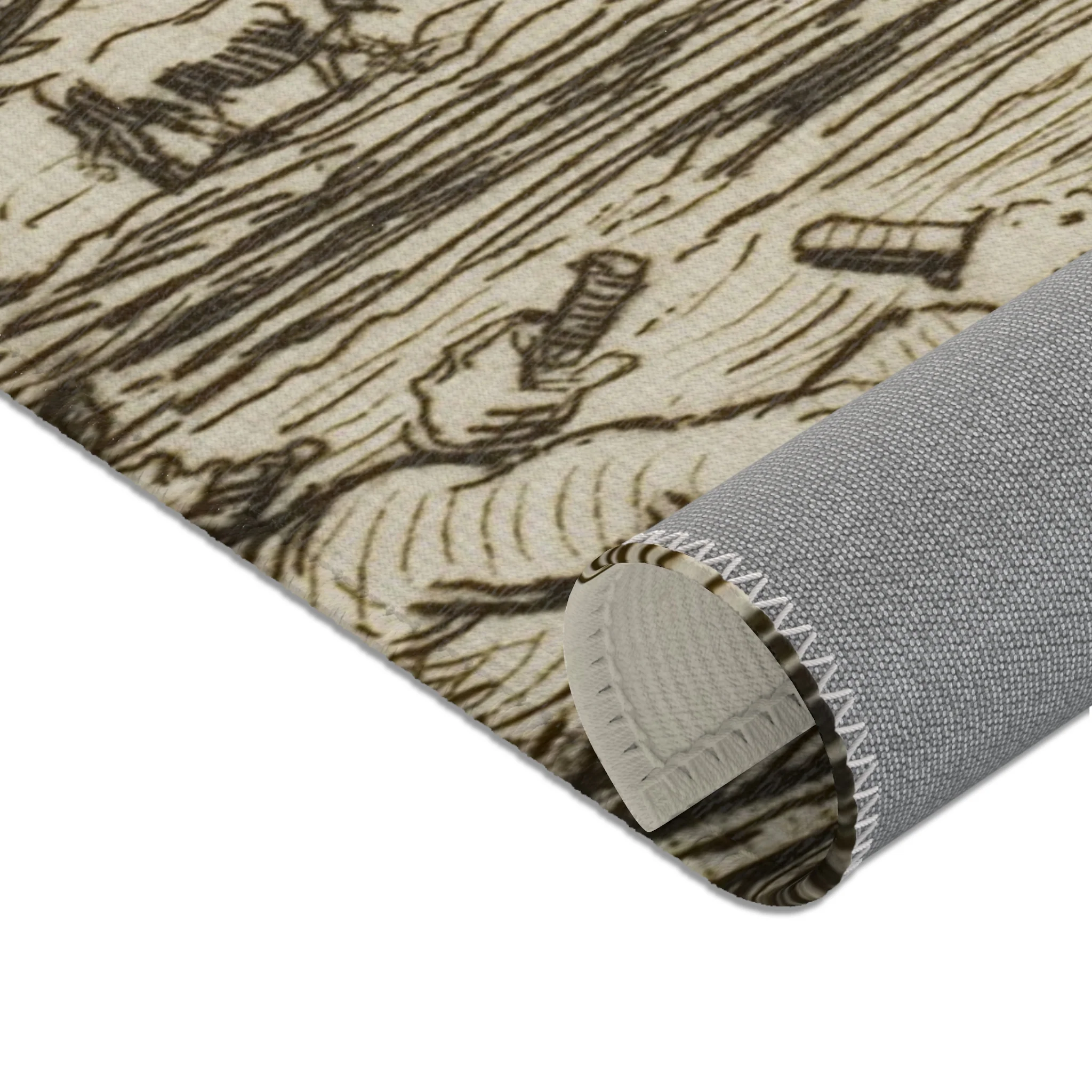 Charles François Daubigny - Cambronne's Word | Area Rug - Image 10