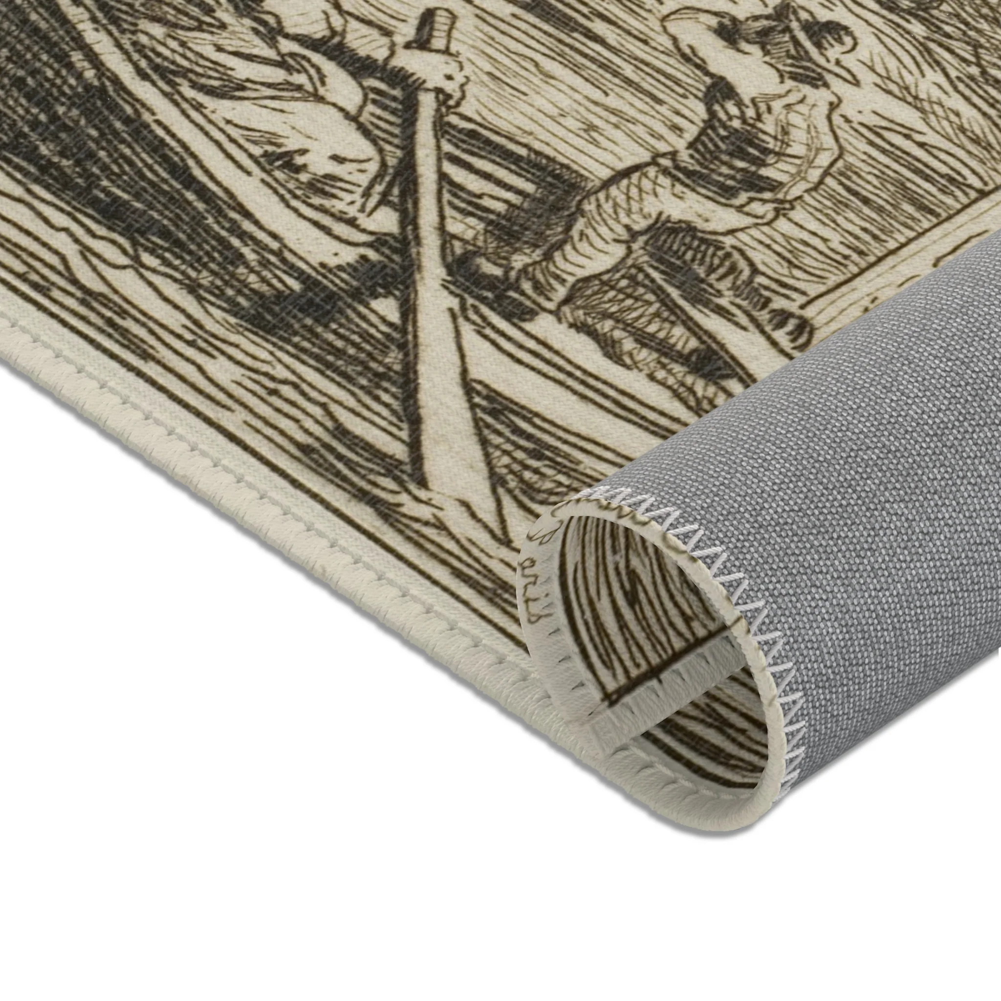Charles François Daubigny - Cambronne's Word | Area Rug - Image 14