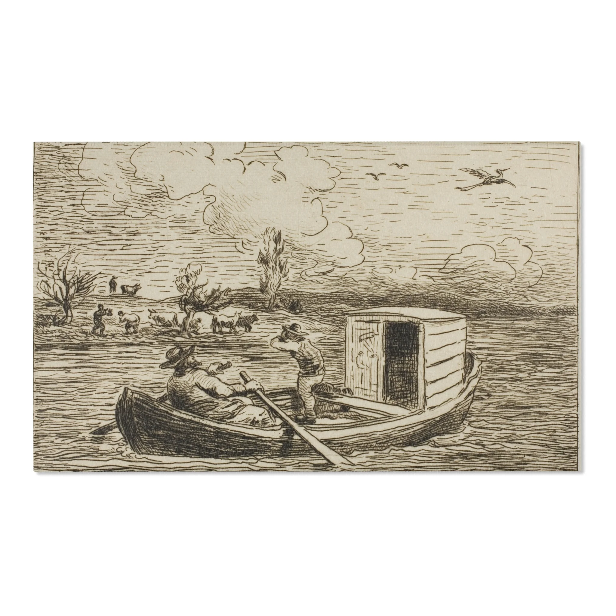 Charles François Daubigny - Cambronne's Word | Area Rug - Image 5