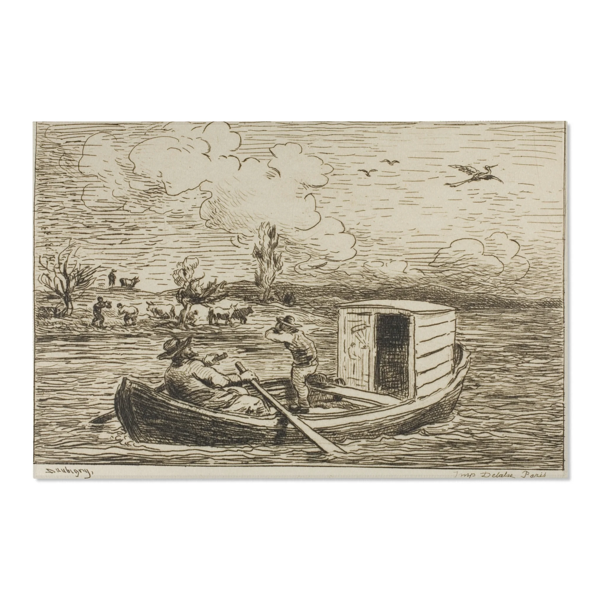 Charles François Daubigny - Cambronne's Word | Area Rug - Image 6