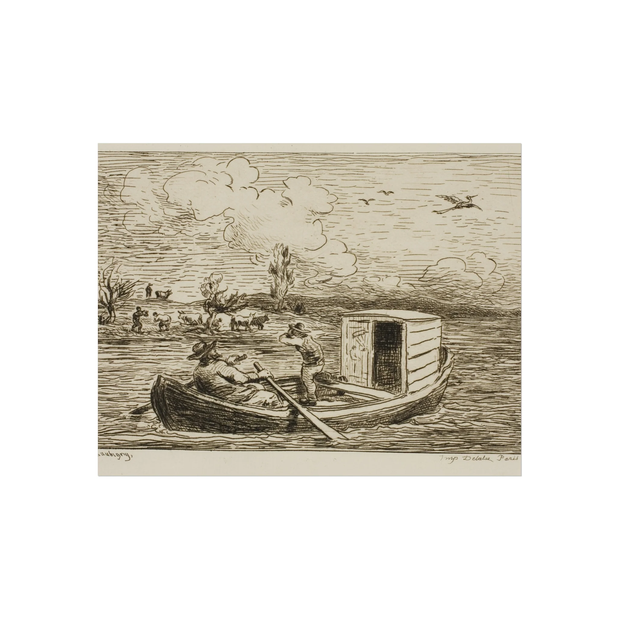 Charles François Daubigny - Cambronne's Word | Fine Art Poster