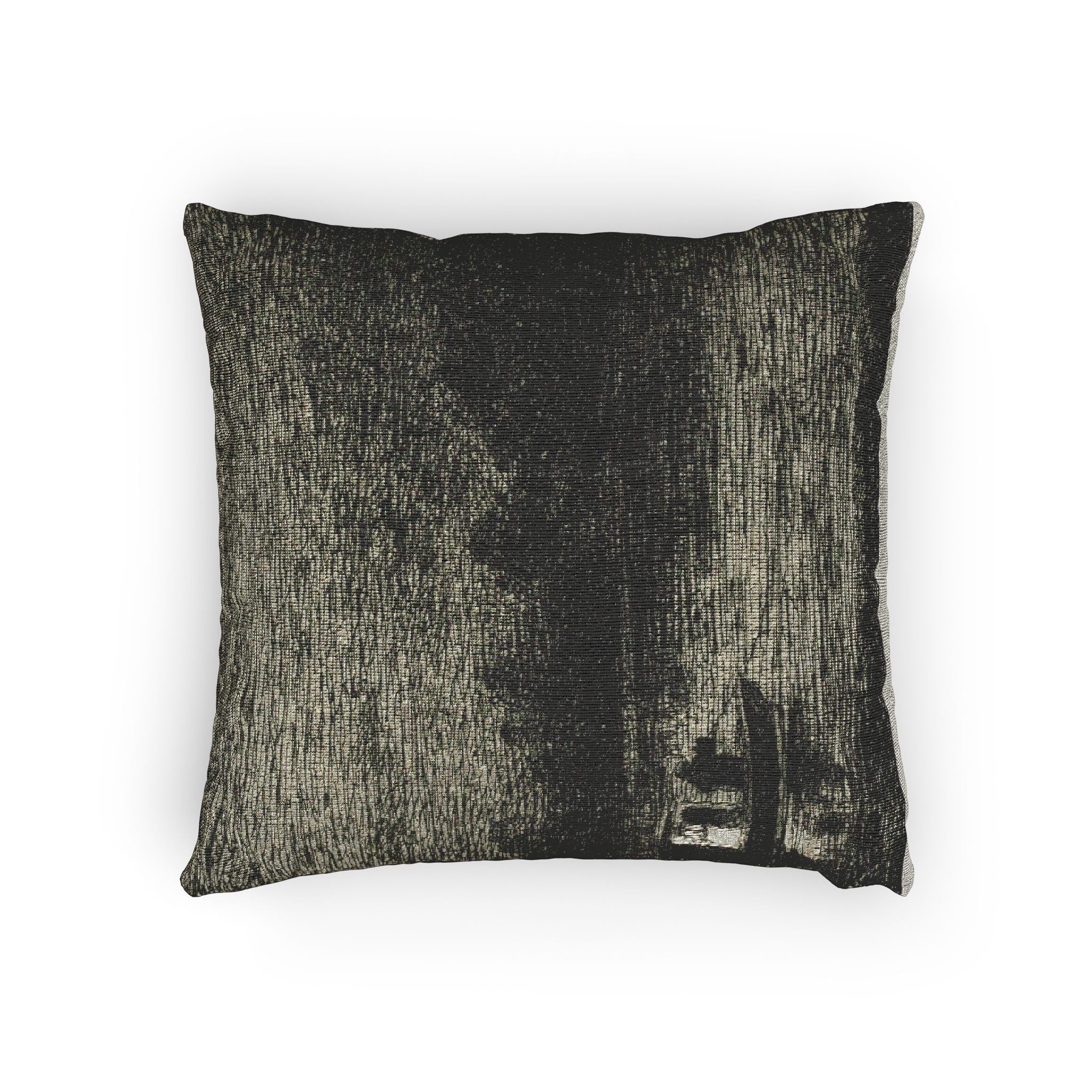 Charles François Daubigny - Night Voyage (The Fishing Net) | Woven Pillow - Image 4