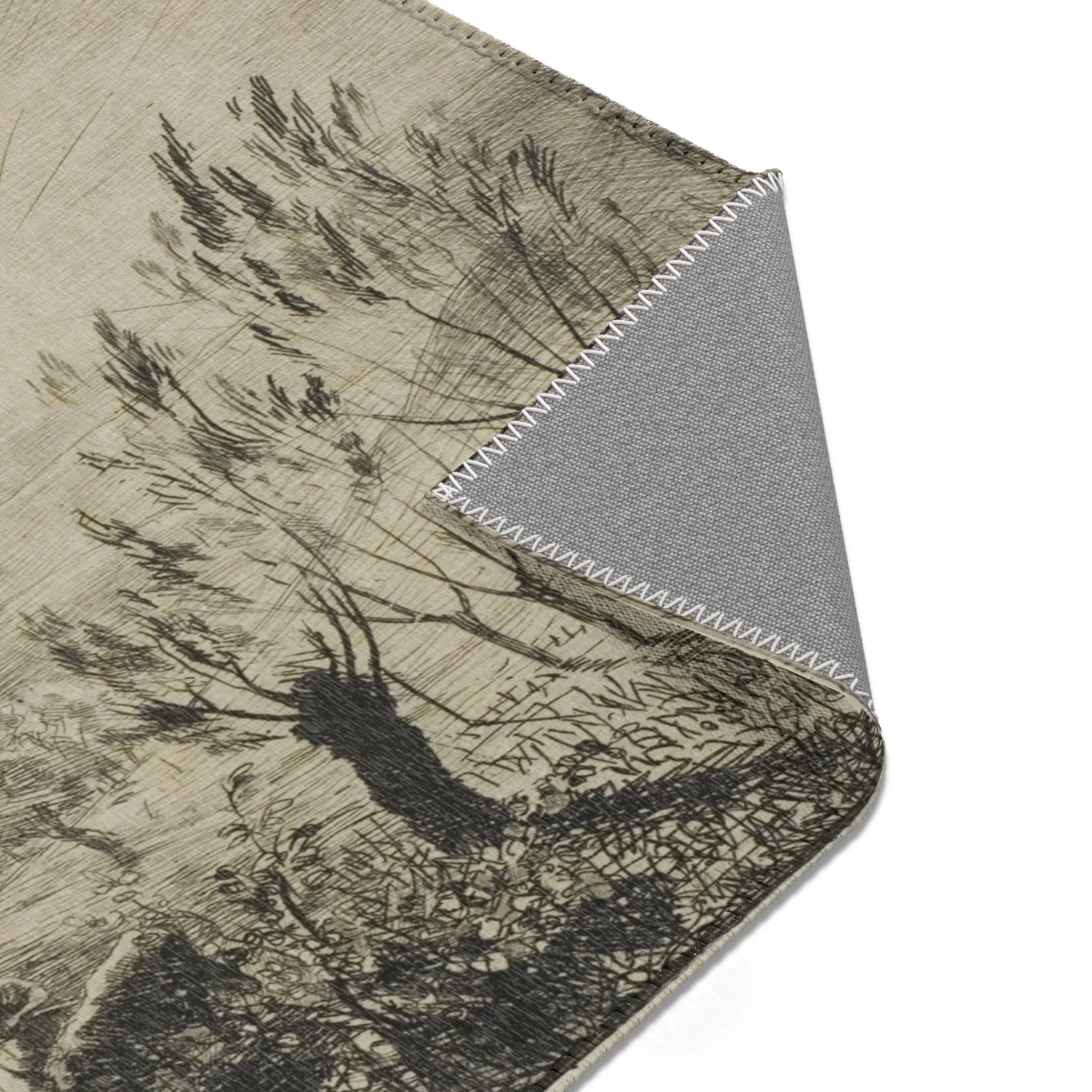 Charles François Daubigny - Sunrise | Area Rug - Image 13