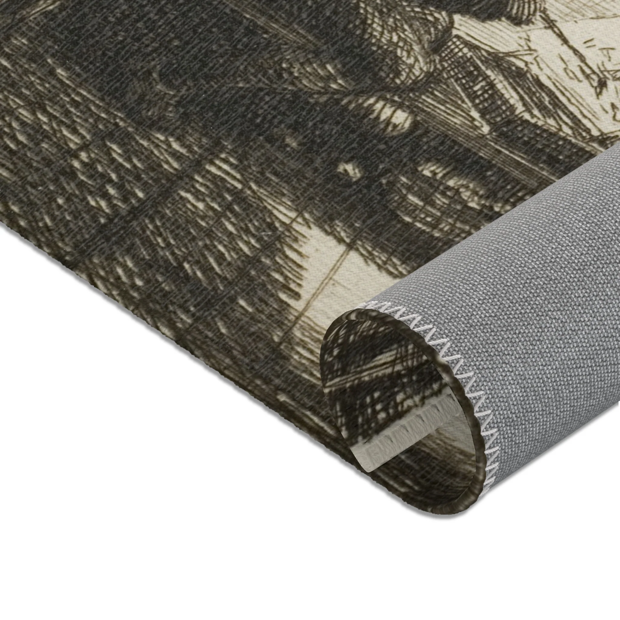 Charles François Daubigny - The Boat Studio, from The Boat Trip | Area Rug - Image 14