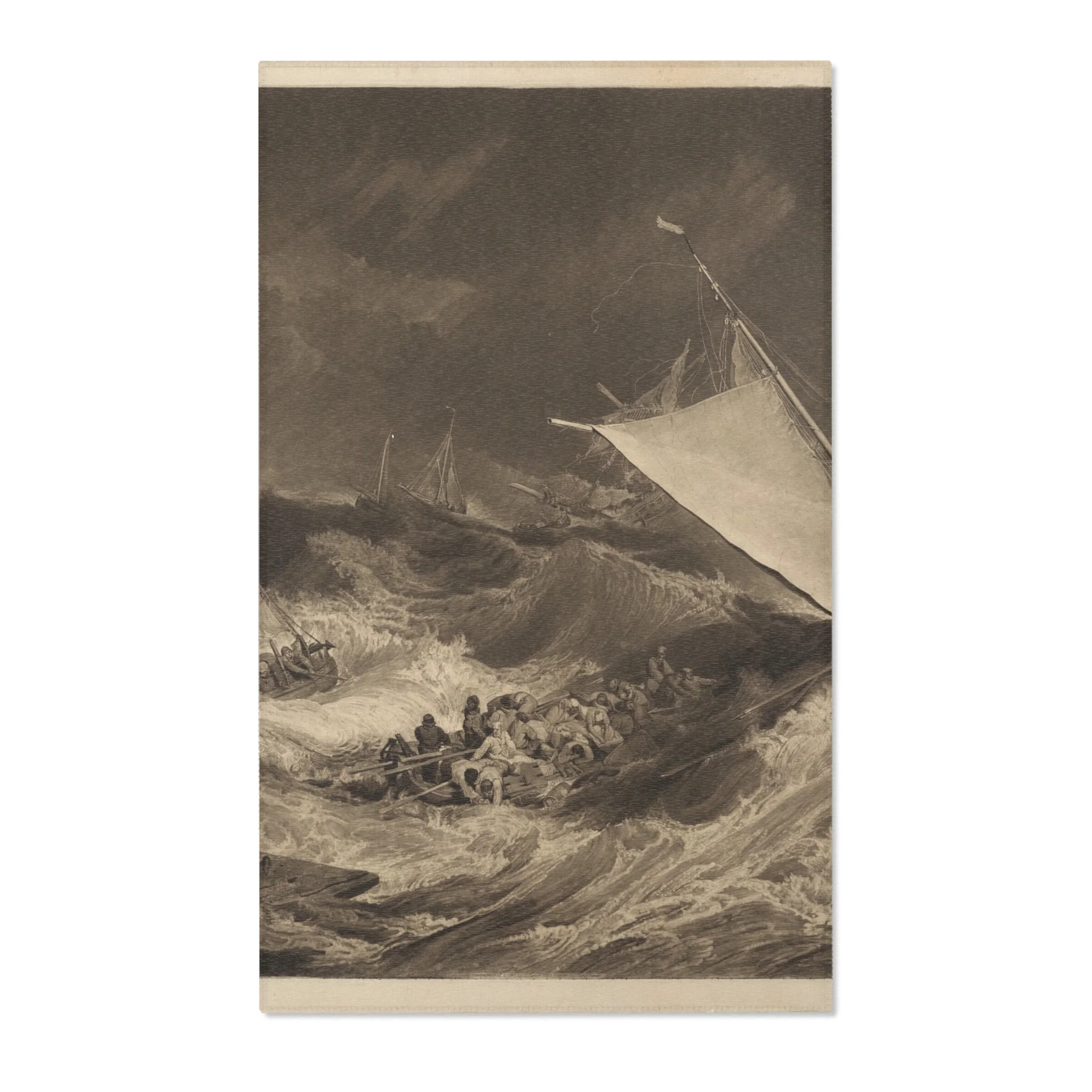 Charles Turner - A Shipwreck | Area Rug - Image 2